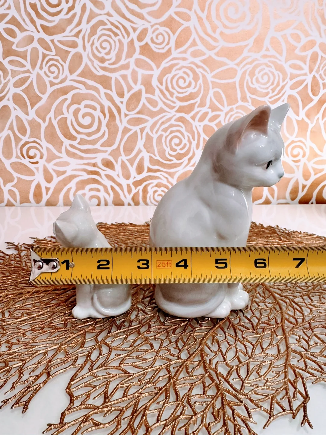 A Set of 2 Vintage Otagiri Japan Cat Figurines image indicator(10)