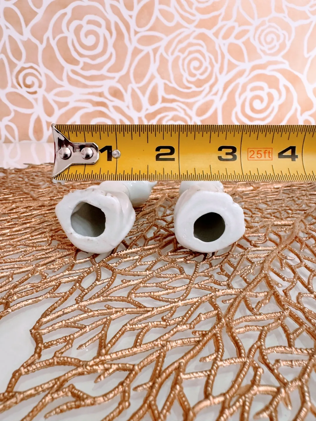 Vintage White Cat Couple Figurines with Golden Jade Collars image indicator(9)