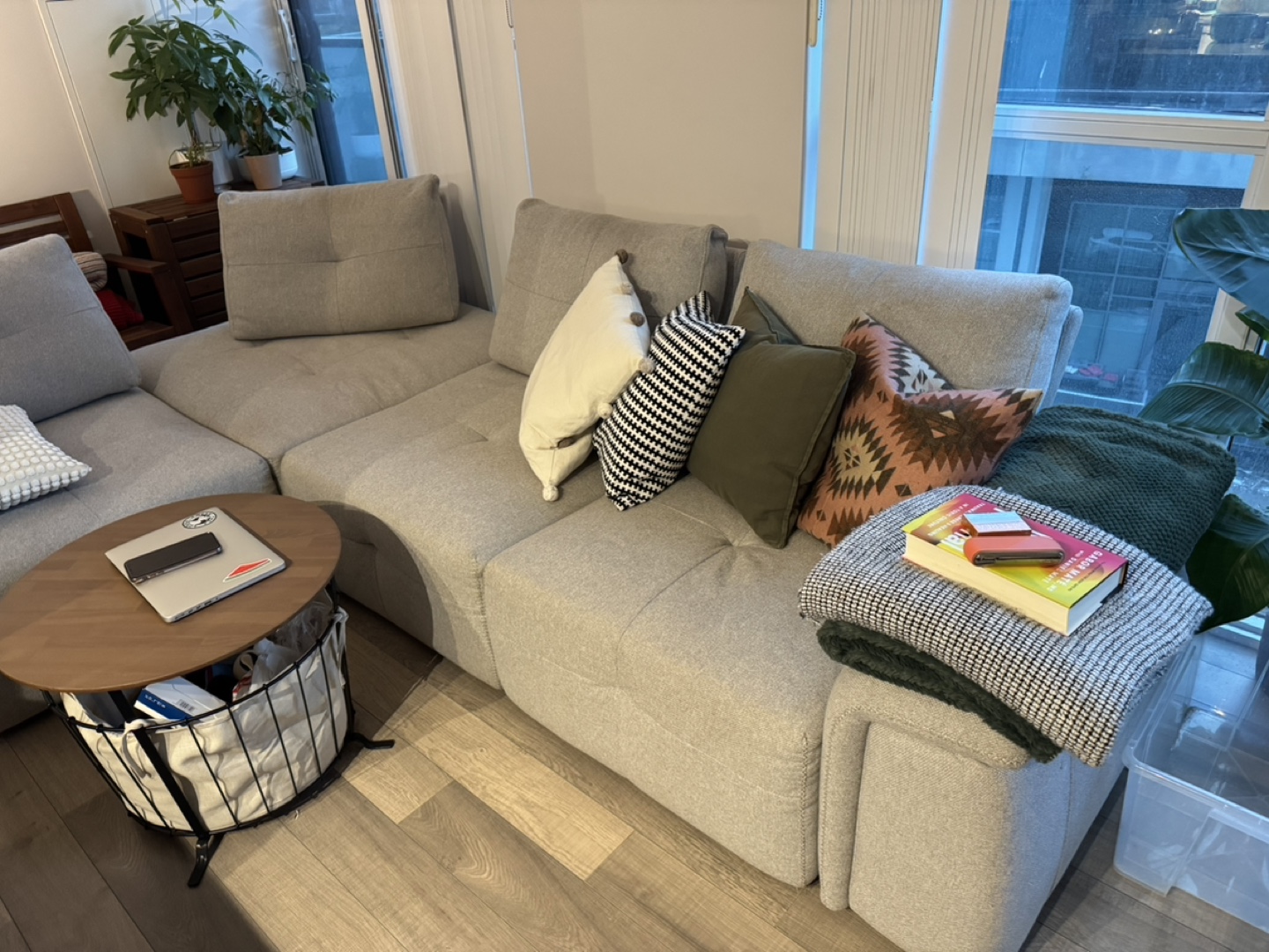 Modular Sectional Sofa - Beige - photo 2