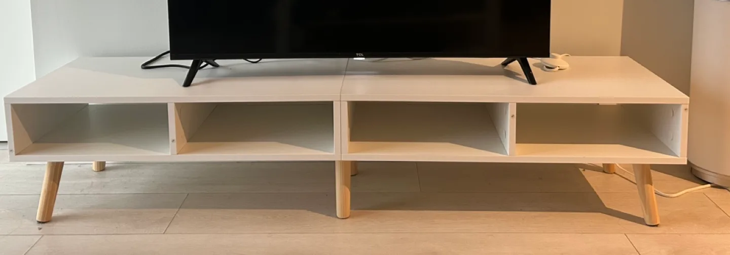 Wayfair White TV Stand image indicator(2)