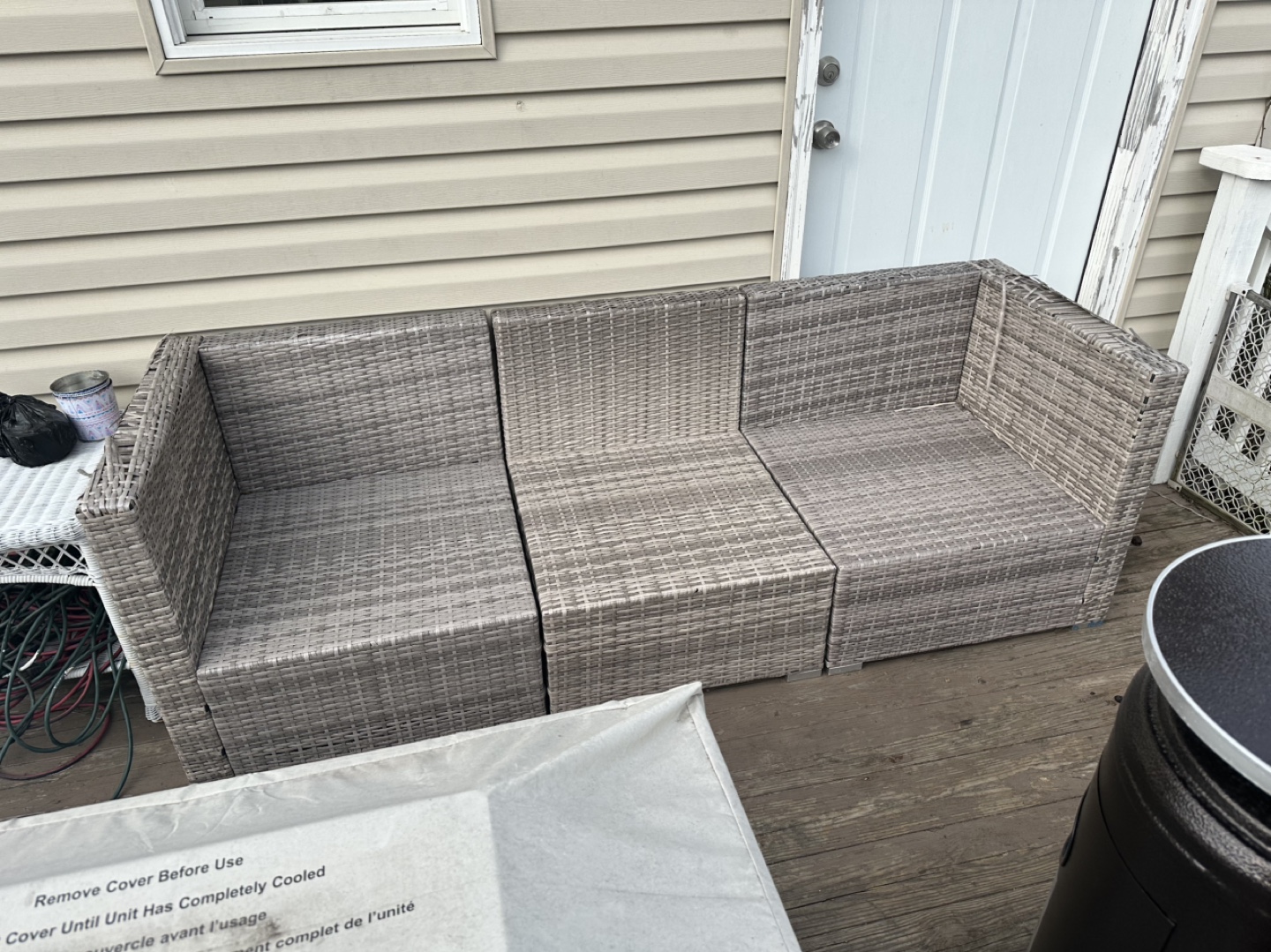 Outdoor Wicker Patio Conversation Set - photo 4