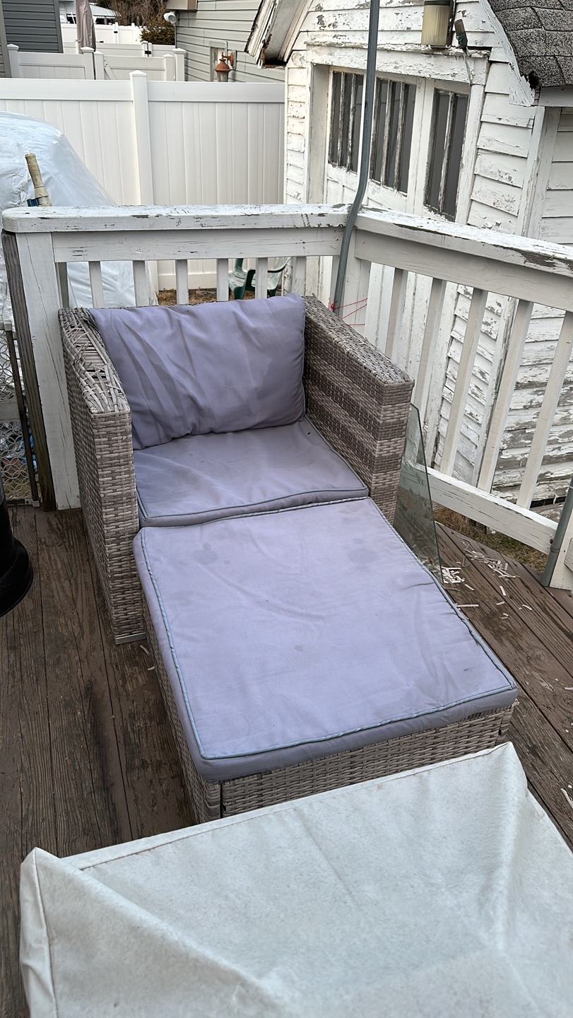 Outdoor Wicker Patio Conversation Set - photo 2