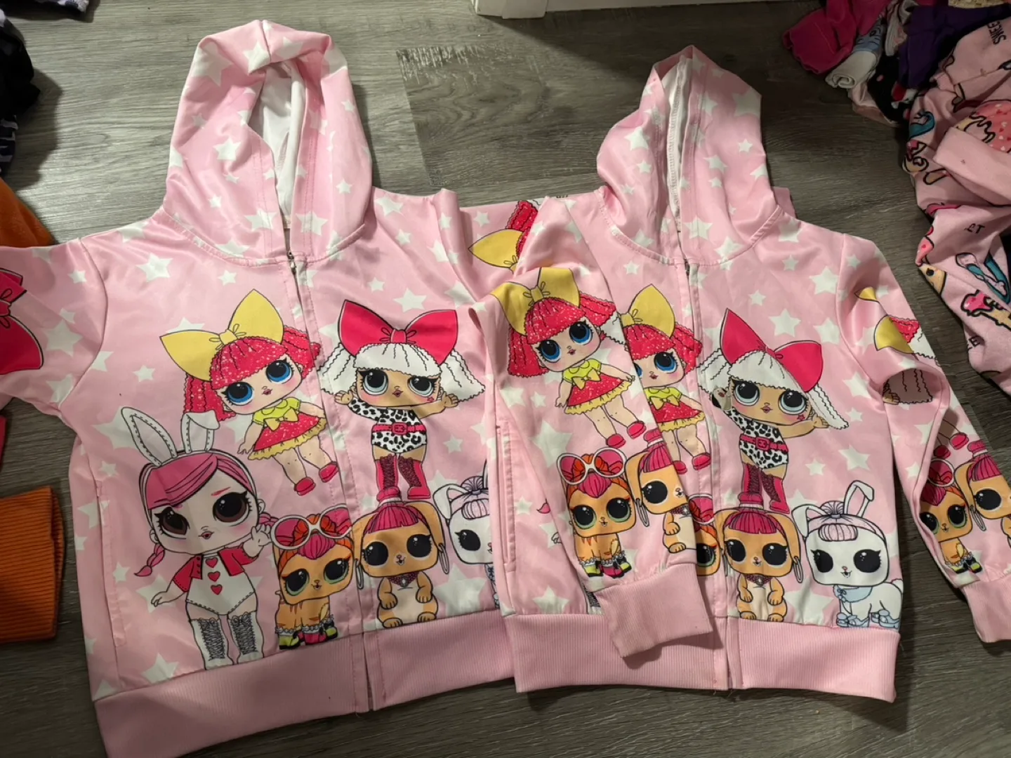 LOL Surprise Girls' Dresses and Zip-Up Hoodie Set image indicator(2)