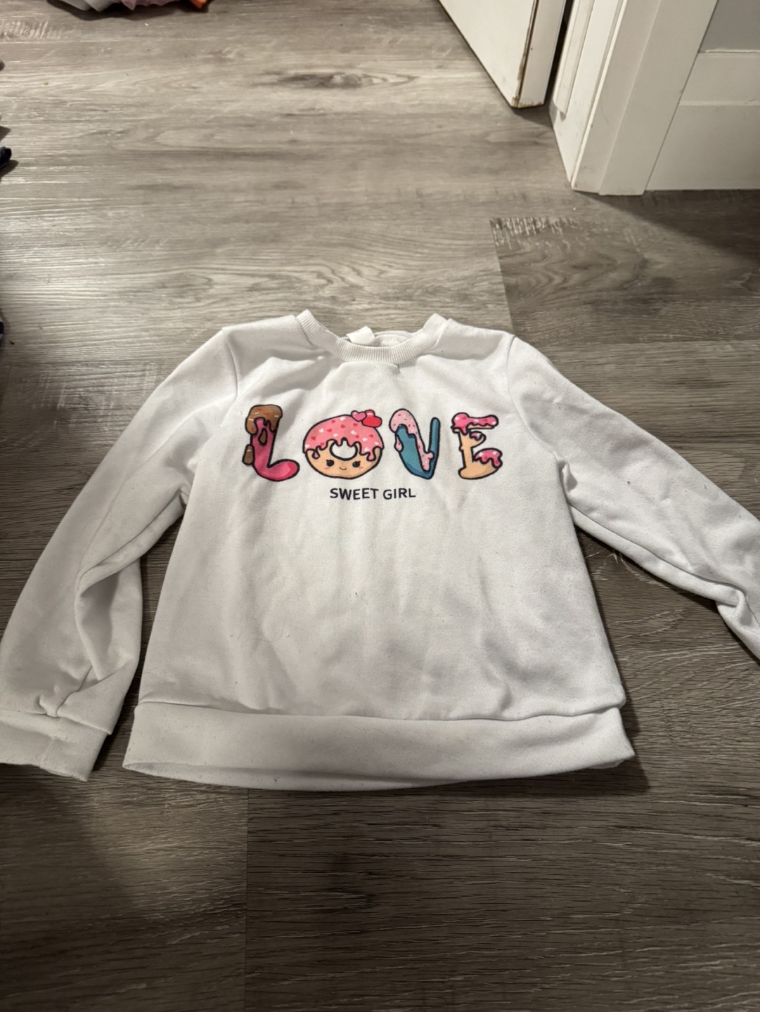 Three Girls' Donut Sweaters size 6 - photo 2