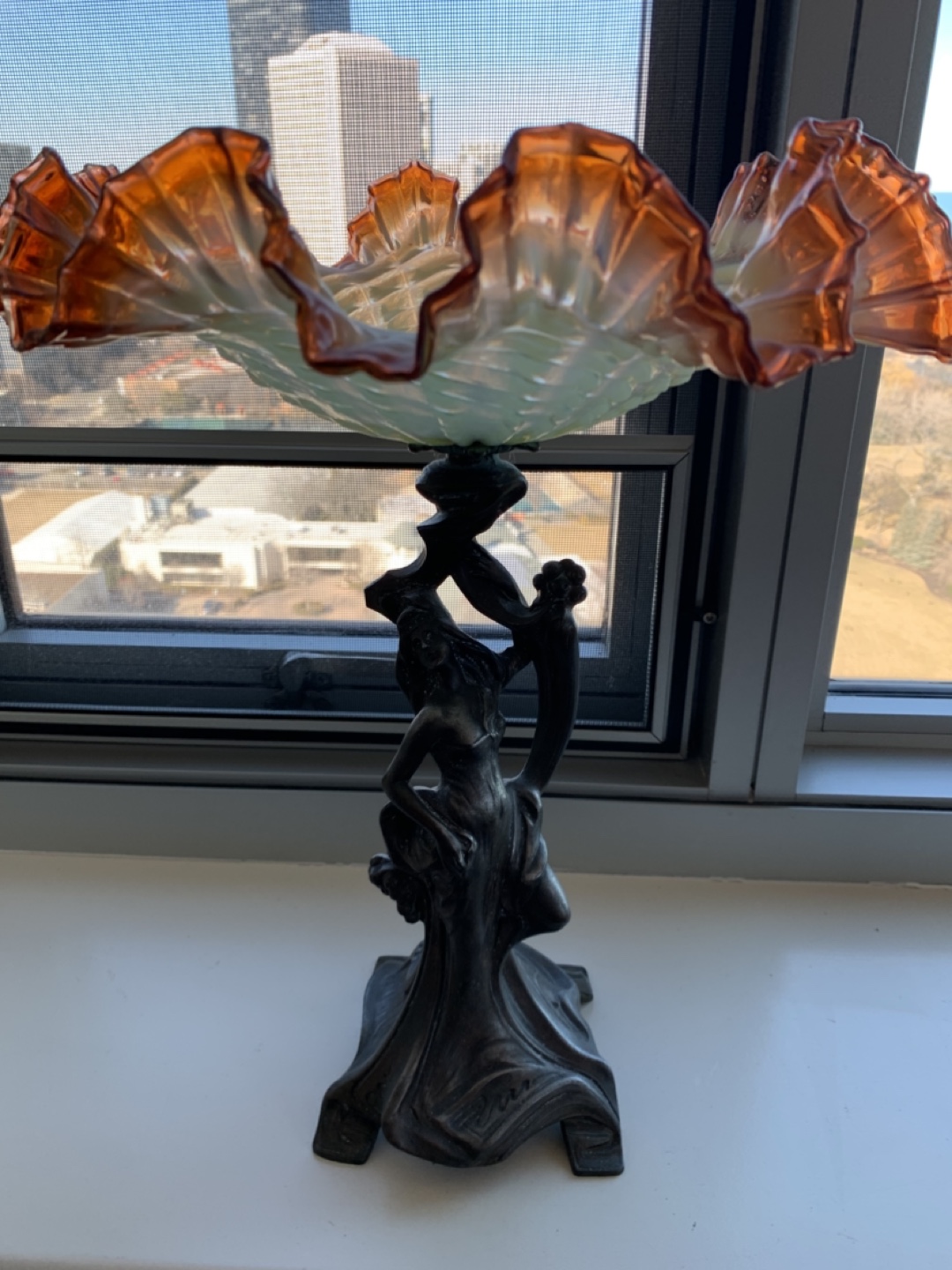 Antique Art Nouveau Style Candy Dish - photo 3