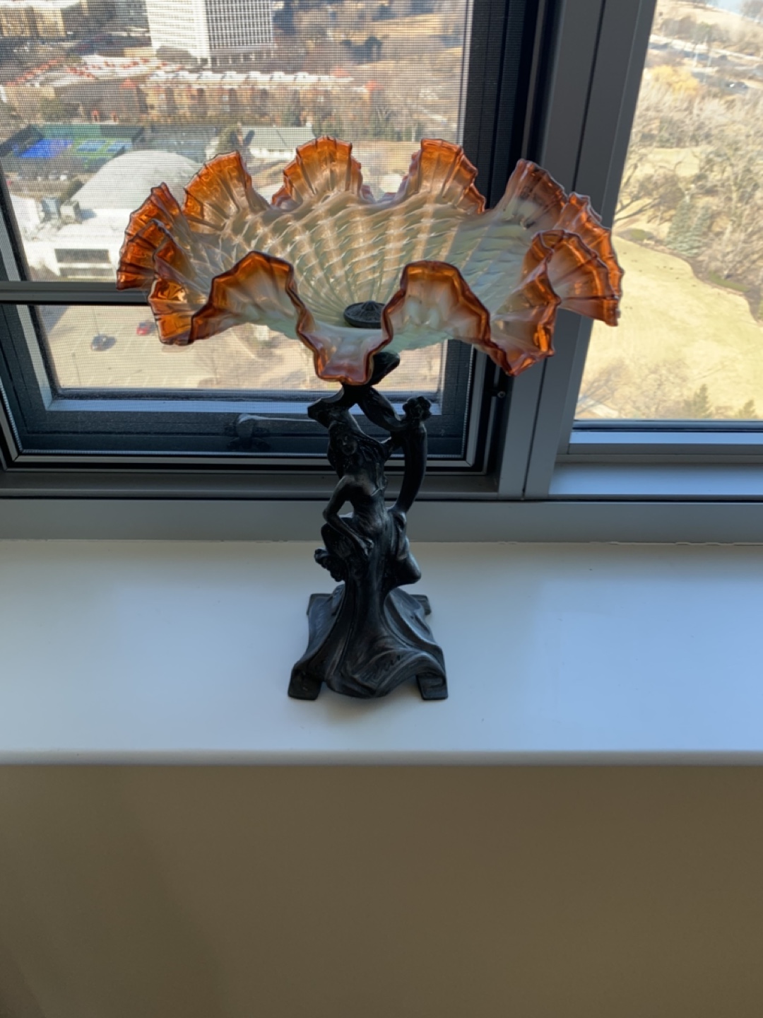 Antique Art Nouveau Style Candy Dish - photo 2