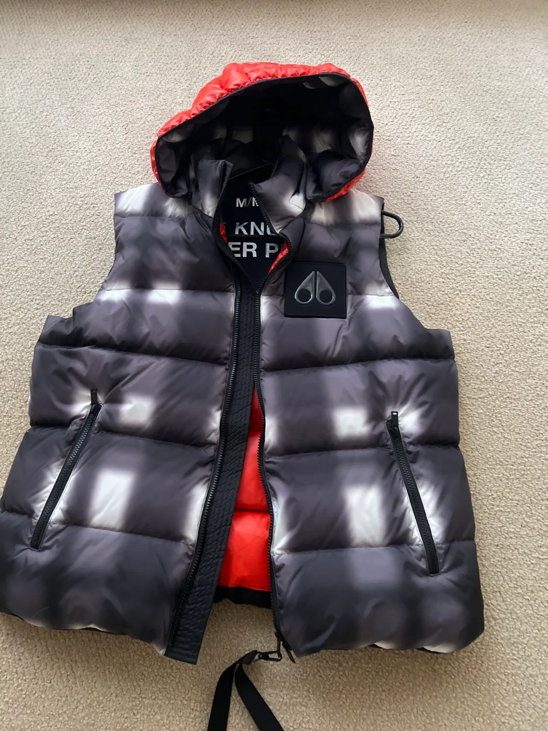 Knuckles Mackage Power Puff Stash Vest image indicator(3)