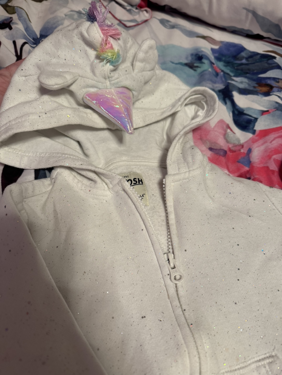 Girls' OshKosh Zip-Up Hoodies 3t - photo 2