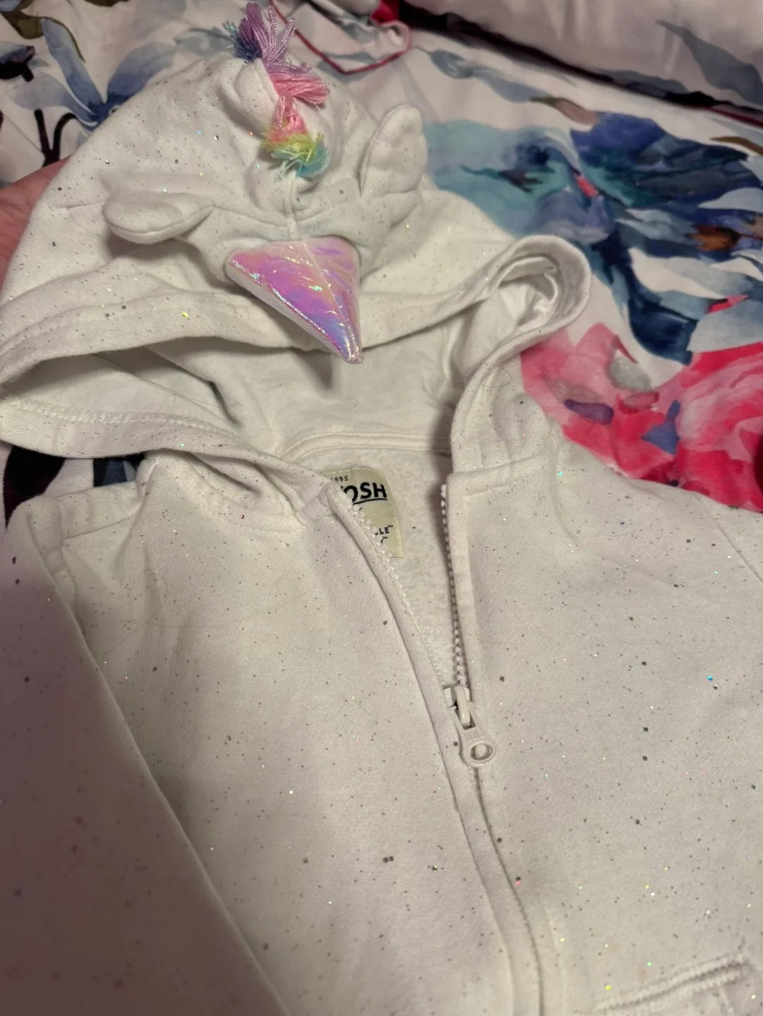 Girls' OshKosh Zip-Up Hoodies 3t image indicator(2)