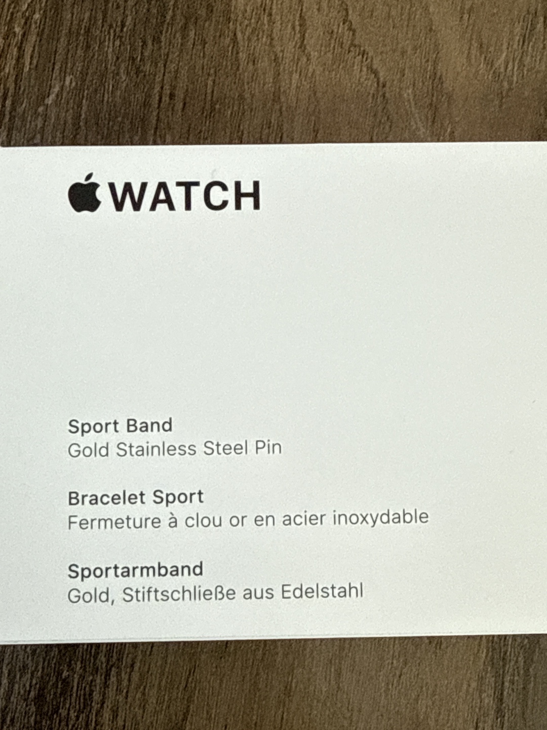 Apple Watch Sport Band - Pink Sand