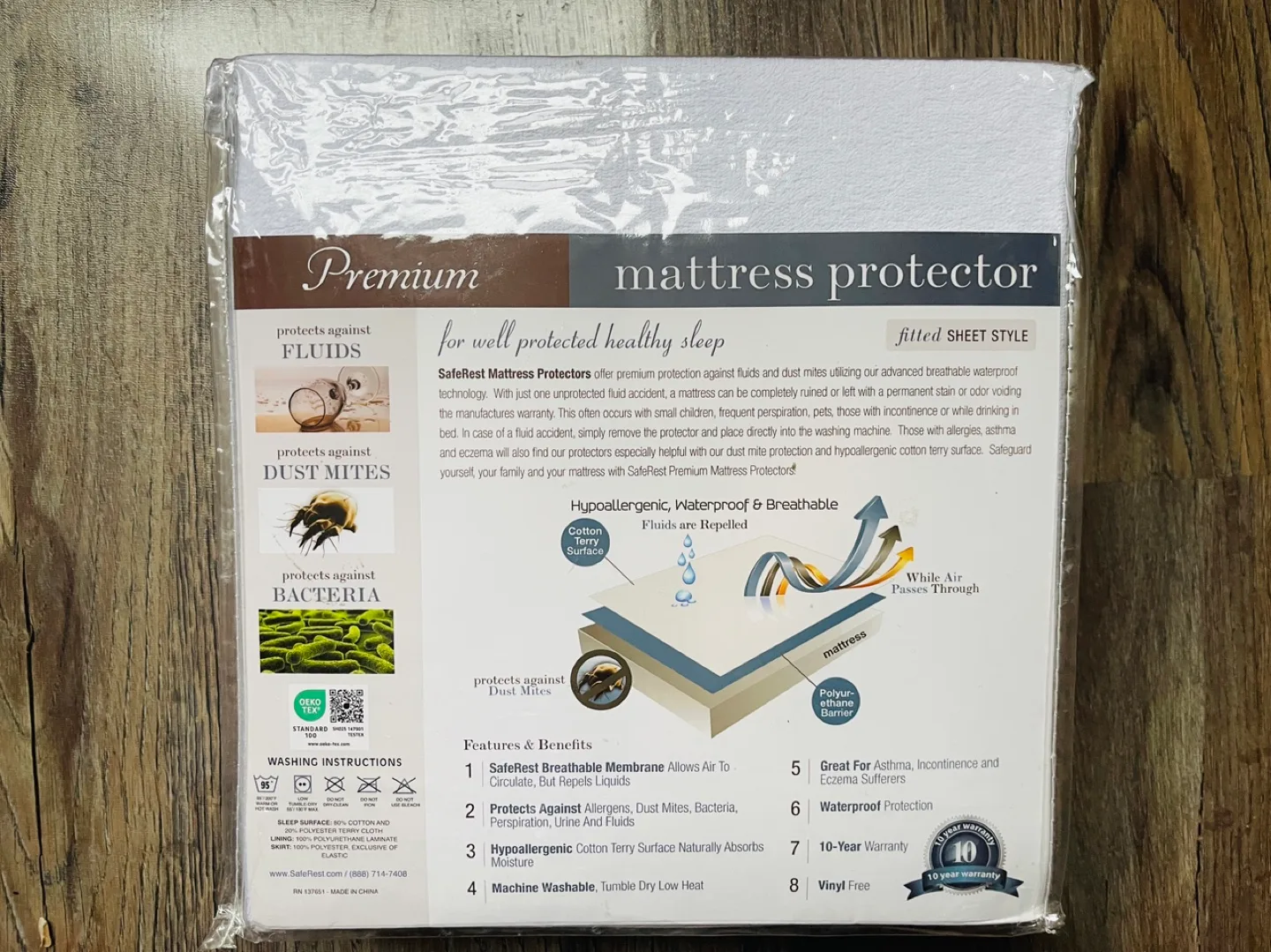 Queen Mattress Protector 🧡 image indicator(2)
