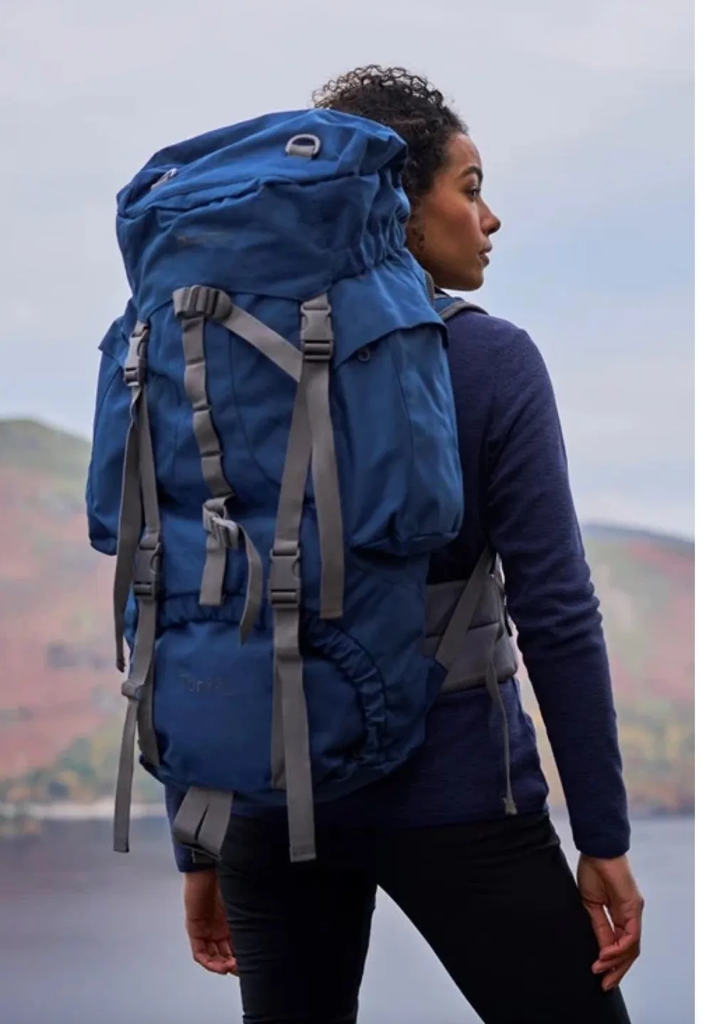 Mountain Equipment Co-op Backpack - Blue & Grey Hiking Pack image indicator(3)