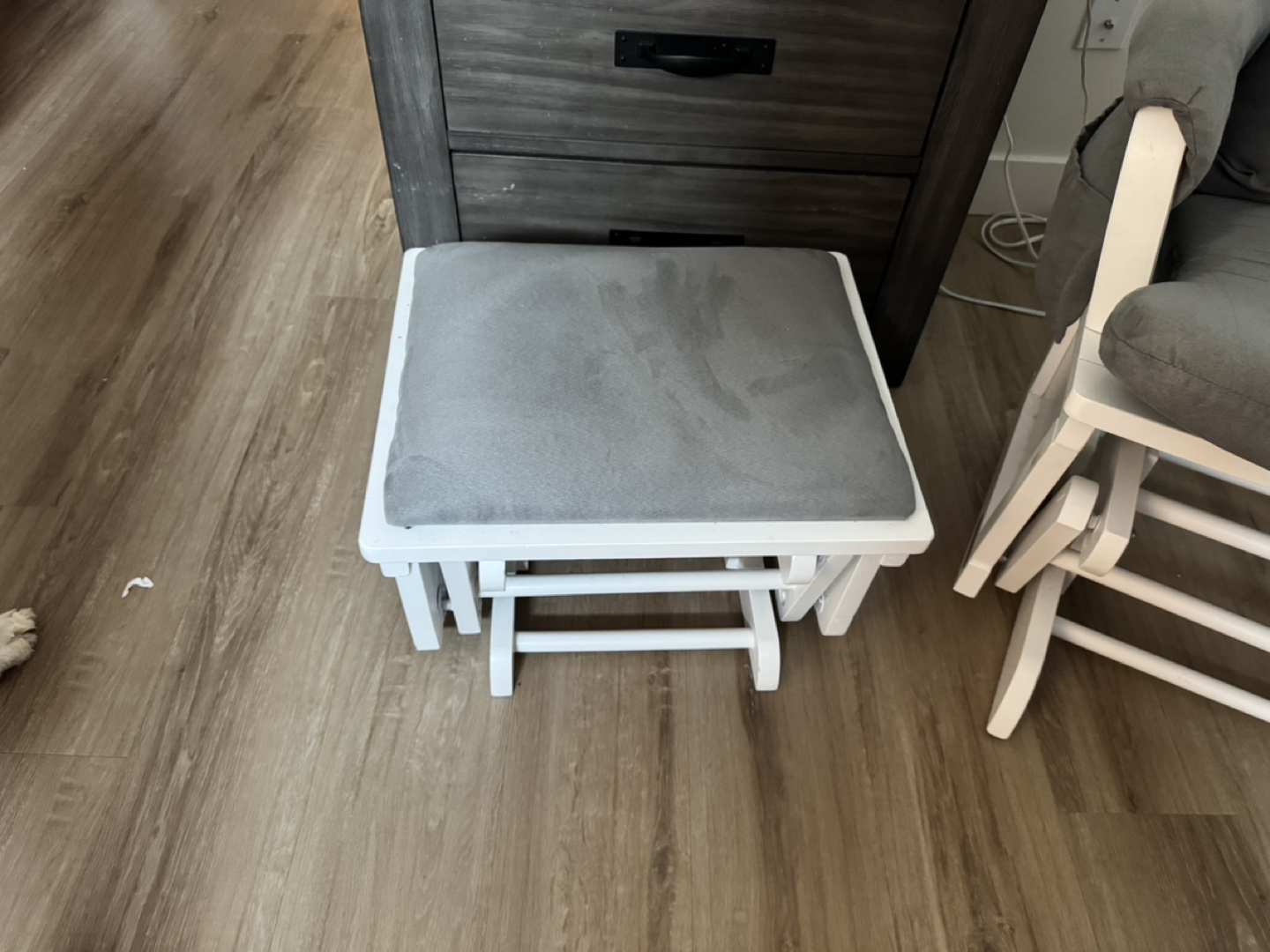 Glider Rocker with Ottoman - photo 2