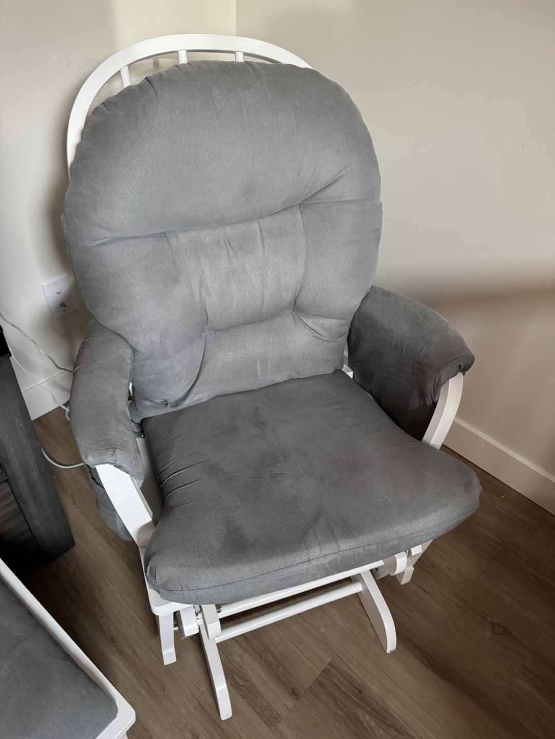 Glider Rocker with Ottoman