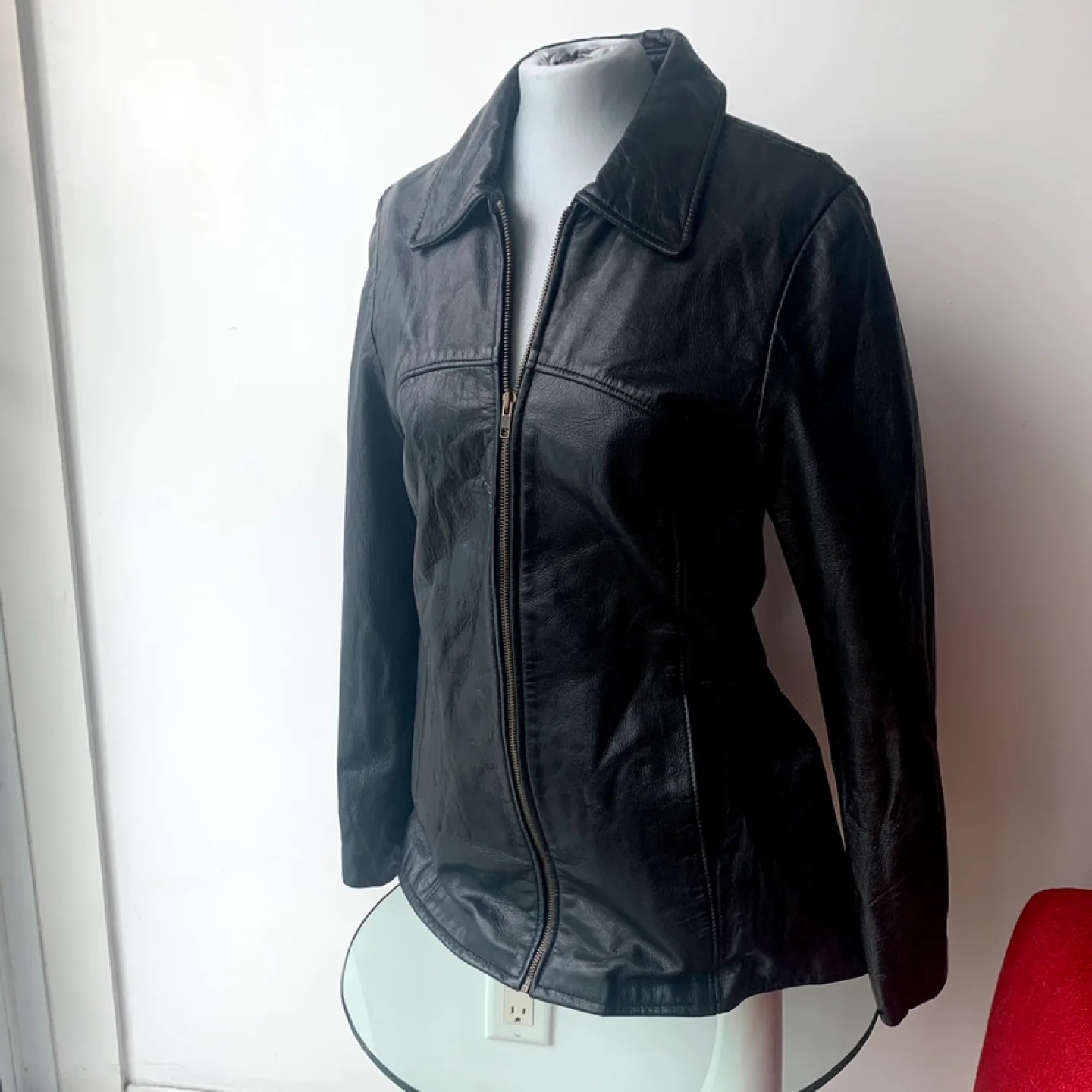 🖤 Black Leather Jacket 🖤 image indicator(3)