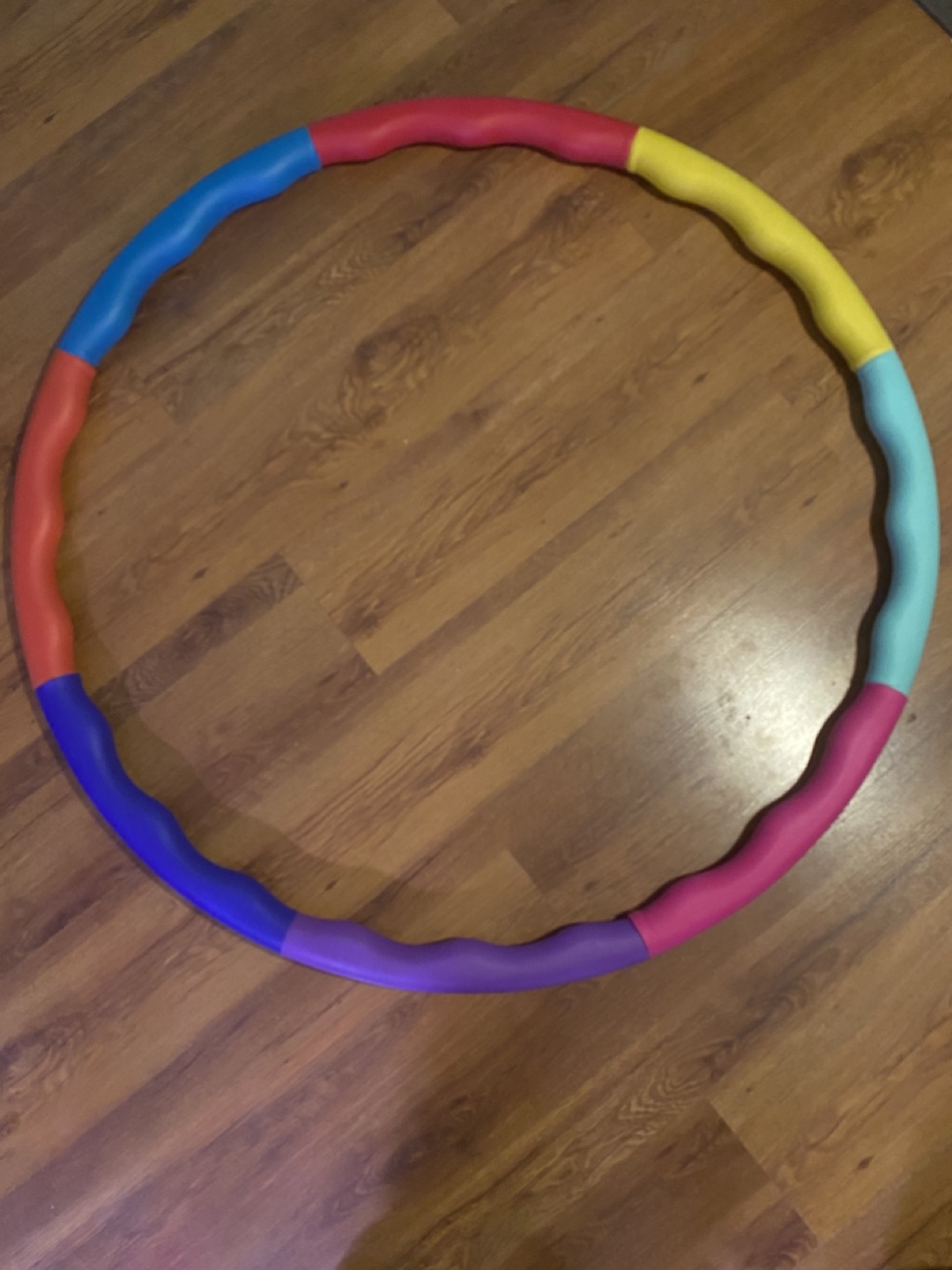 Rainbow Weighted Hula Hoop Exercise Fitness Ring