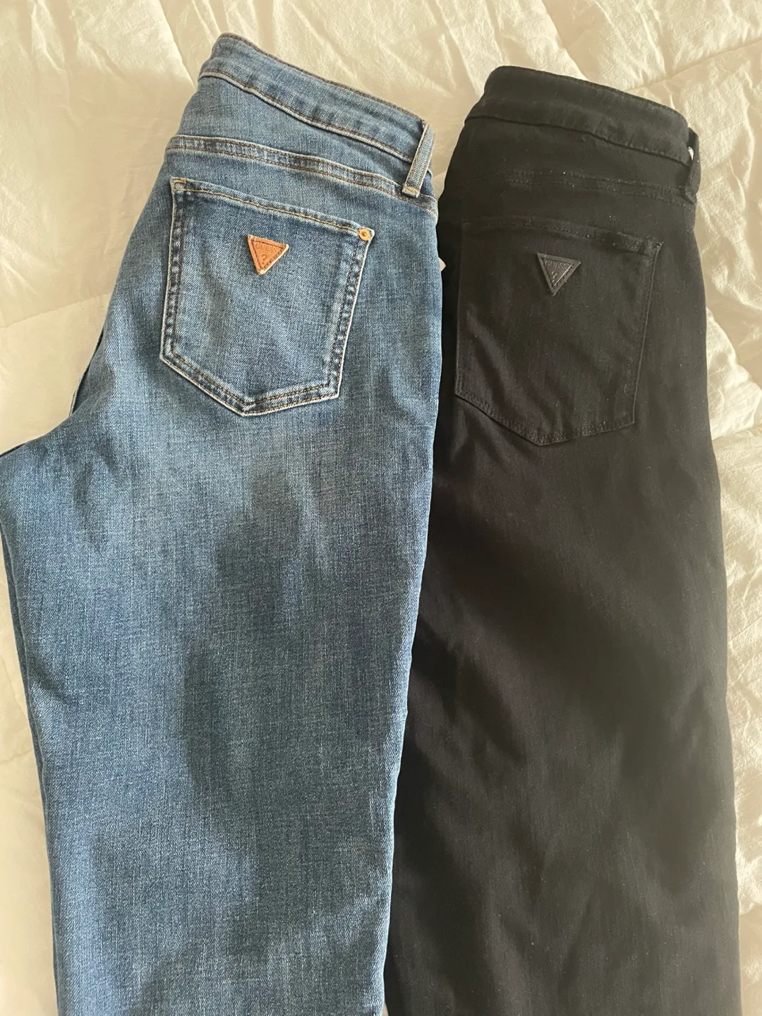 Pair of Guess Jeans - Light Wash and Black image indicator(2)