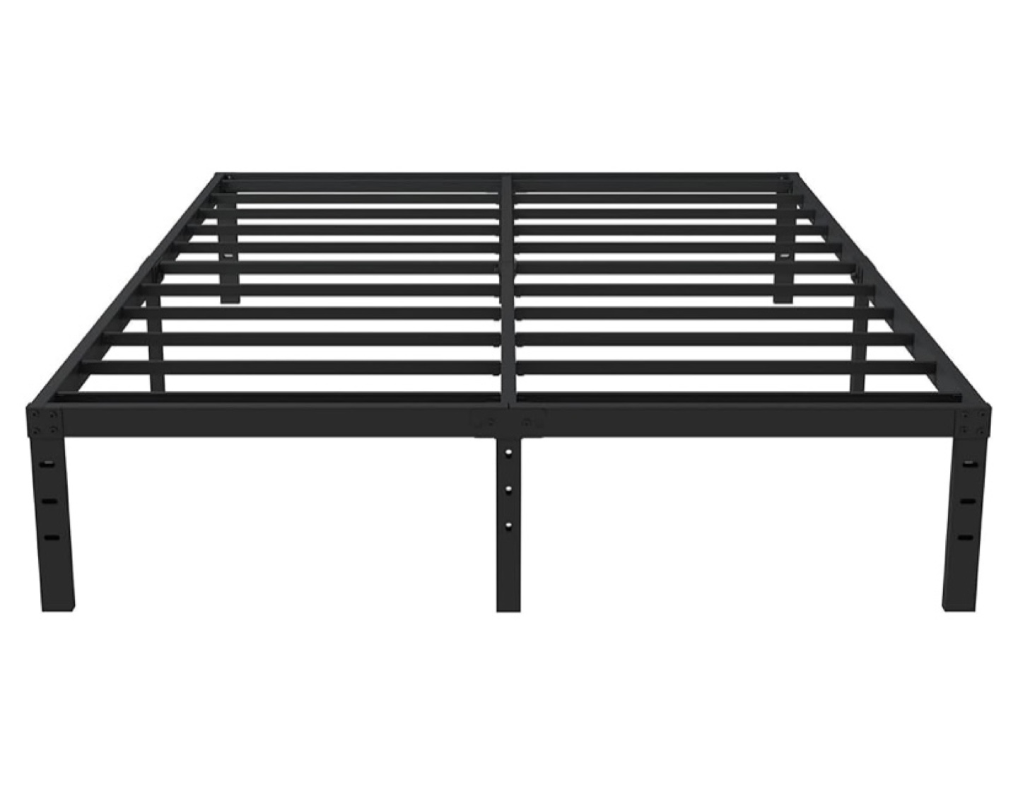 Black Metal Platform Bed Frame