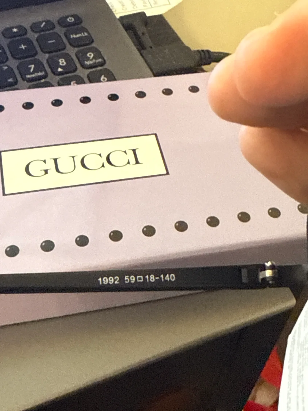 Gucci Sunglasses 1992 59□18-140 image indicator(4)