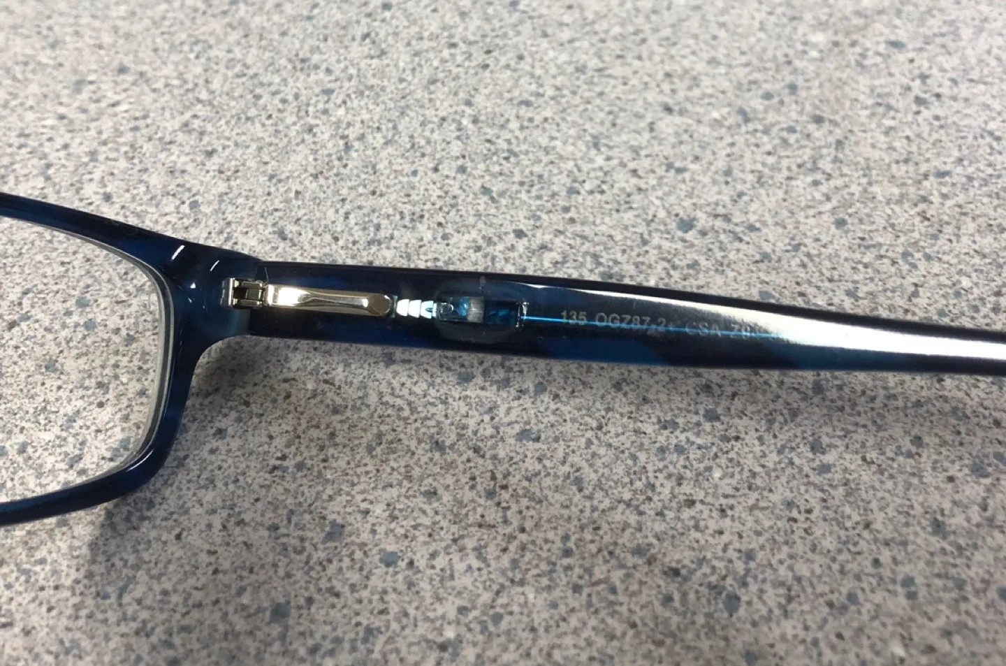 Blue Eyeglass Frames (just like a new pair) image indicator(3)