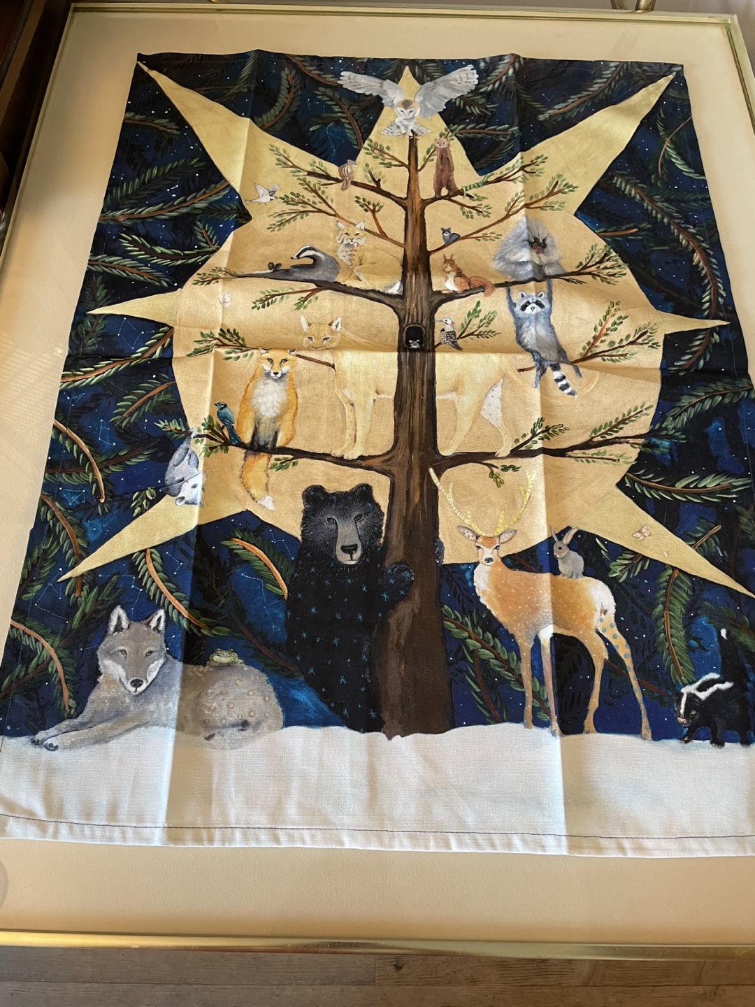 Winter Solstice Tea Towel NEW