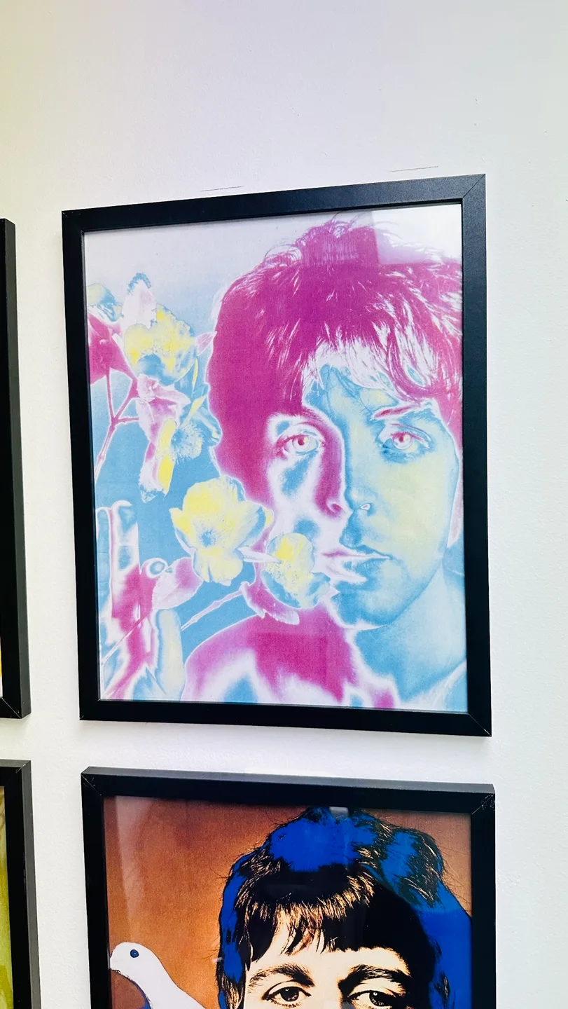 Set of Four Paul McCartney/Beatles Pop Art Prints image indicator(6)