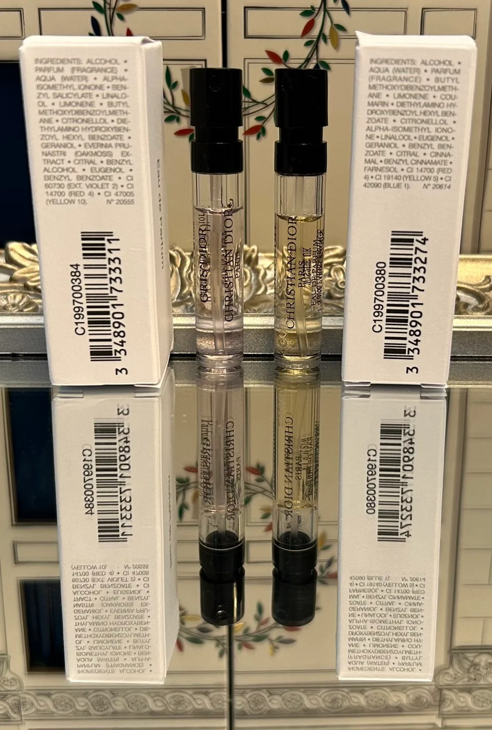 ✨✨Christian Dior Gris Dior & Ambre Nuit Perfume Sample Set image indicator(2)