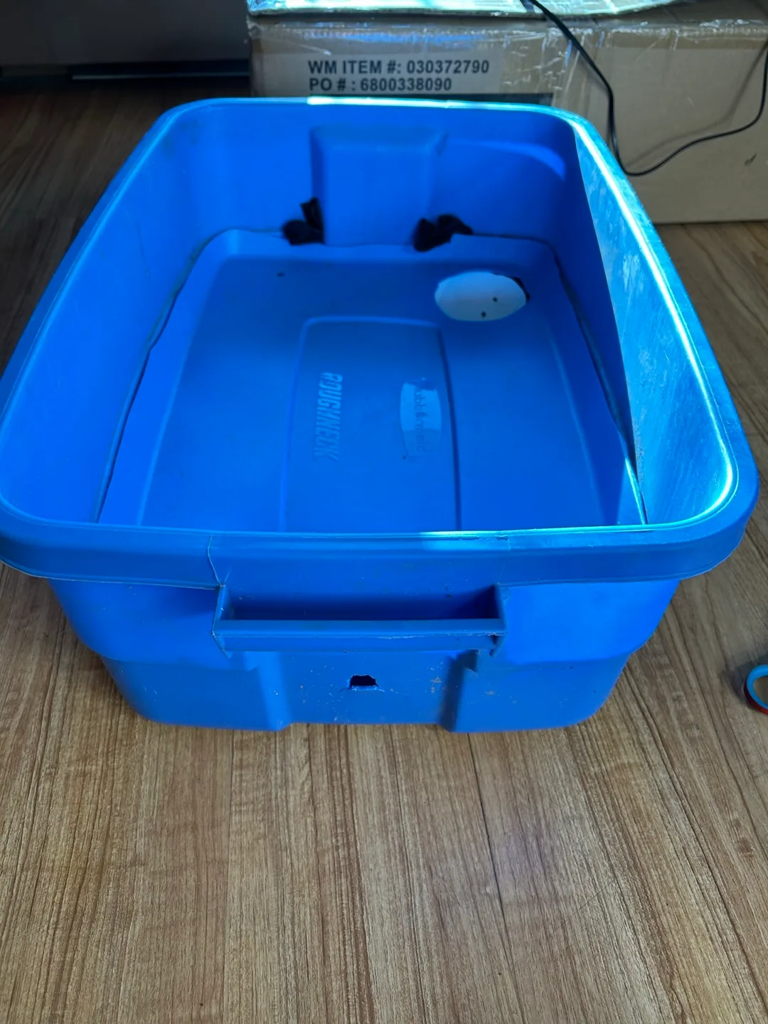 Indoor Grow Setup with LED Lights and Shelving image indicator(5)