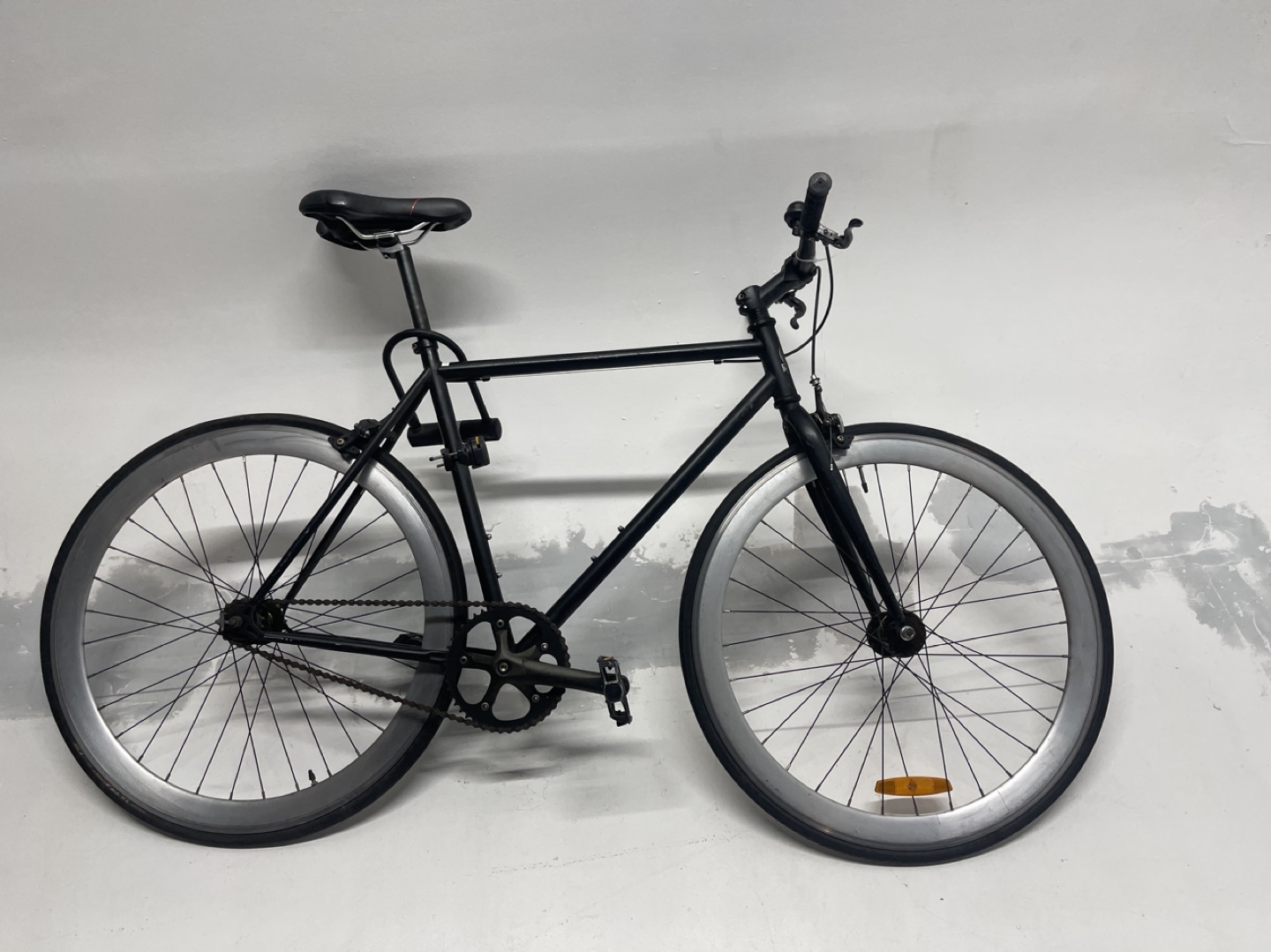 Black Fixie Bike