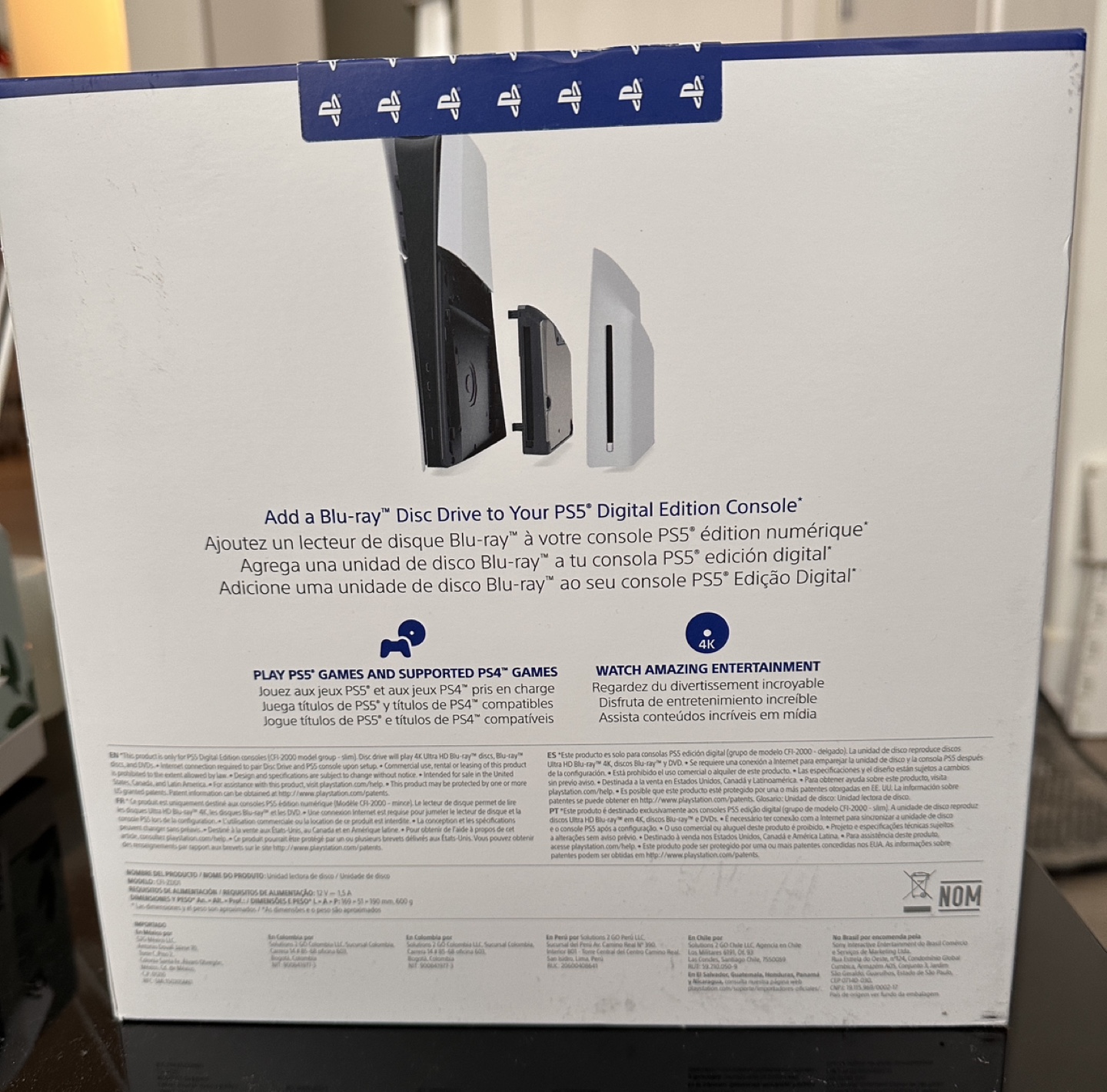 PS5 Digital Edition Blu-ray Disc Drive - photo 2