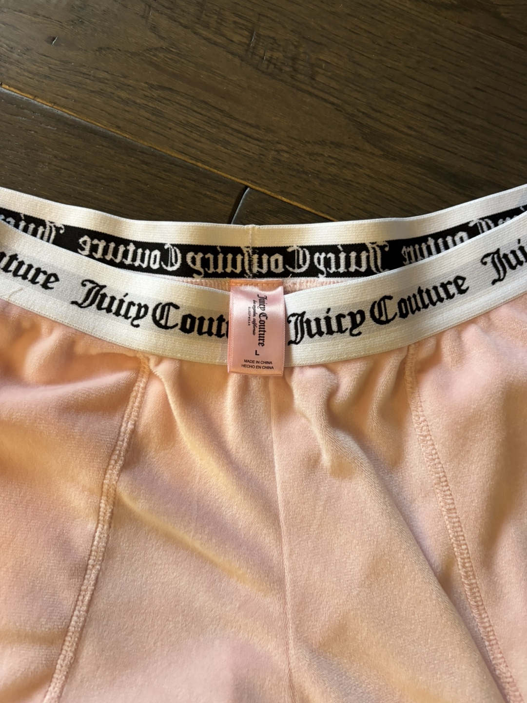 Juicy Couture Pink Velour Lounge Pants - photo 2