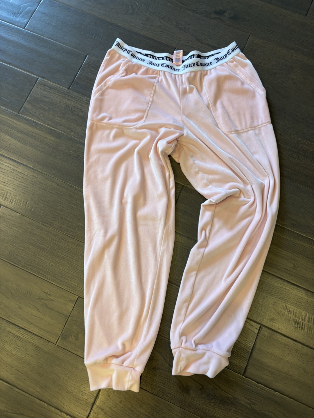 Juicy Couture Pink Velour Lounge Pants