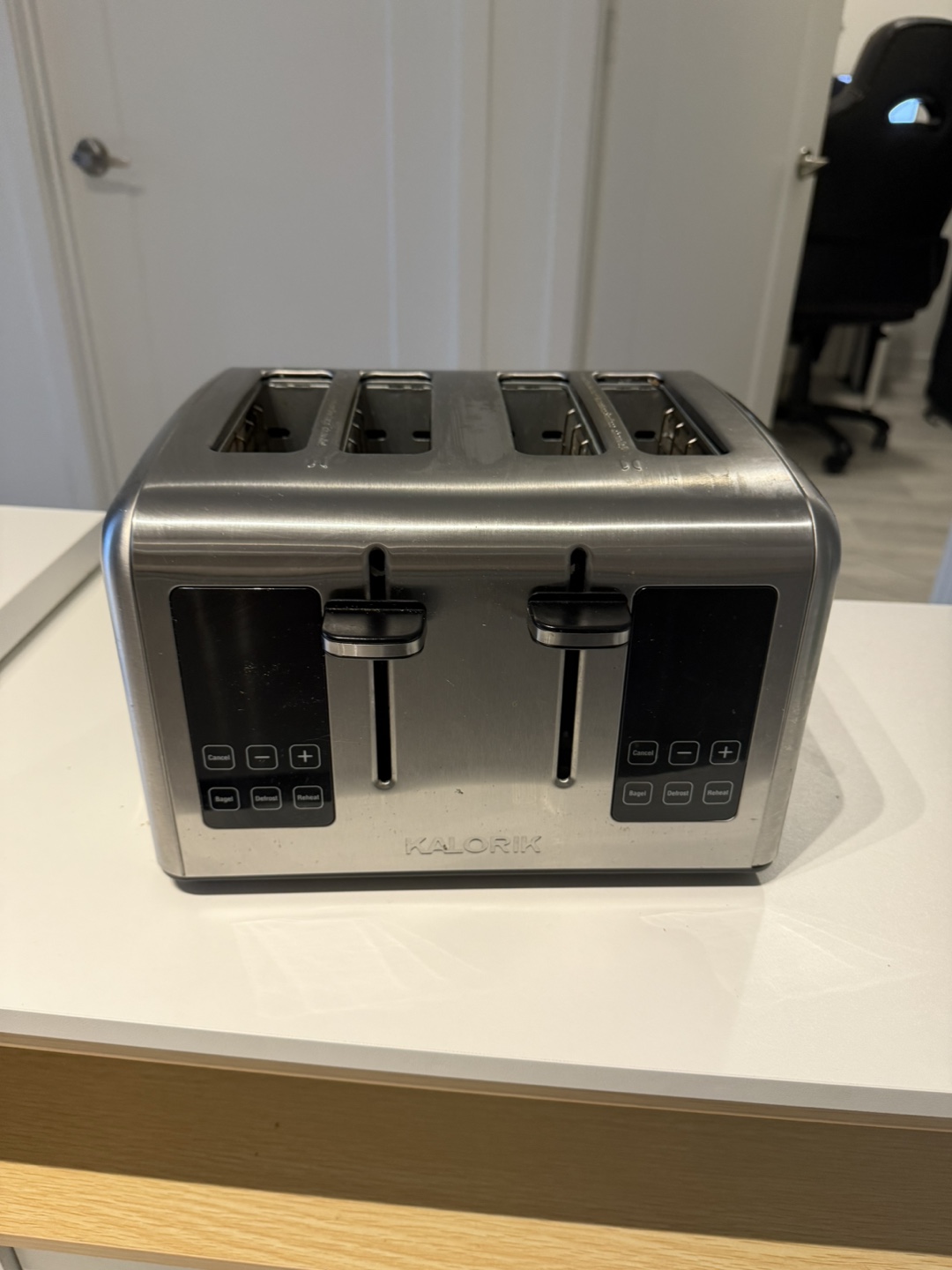 Kalorik 4-Slice Digital Toaster - Stainless Steel