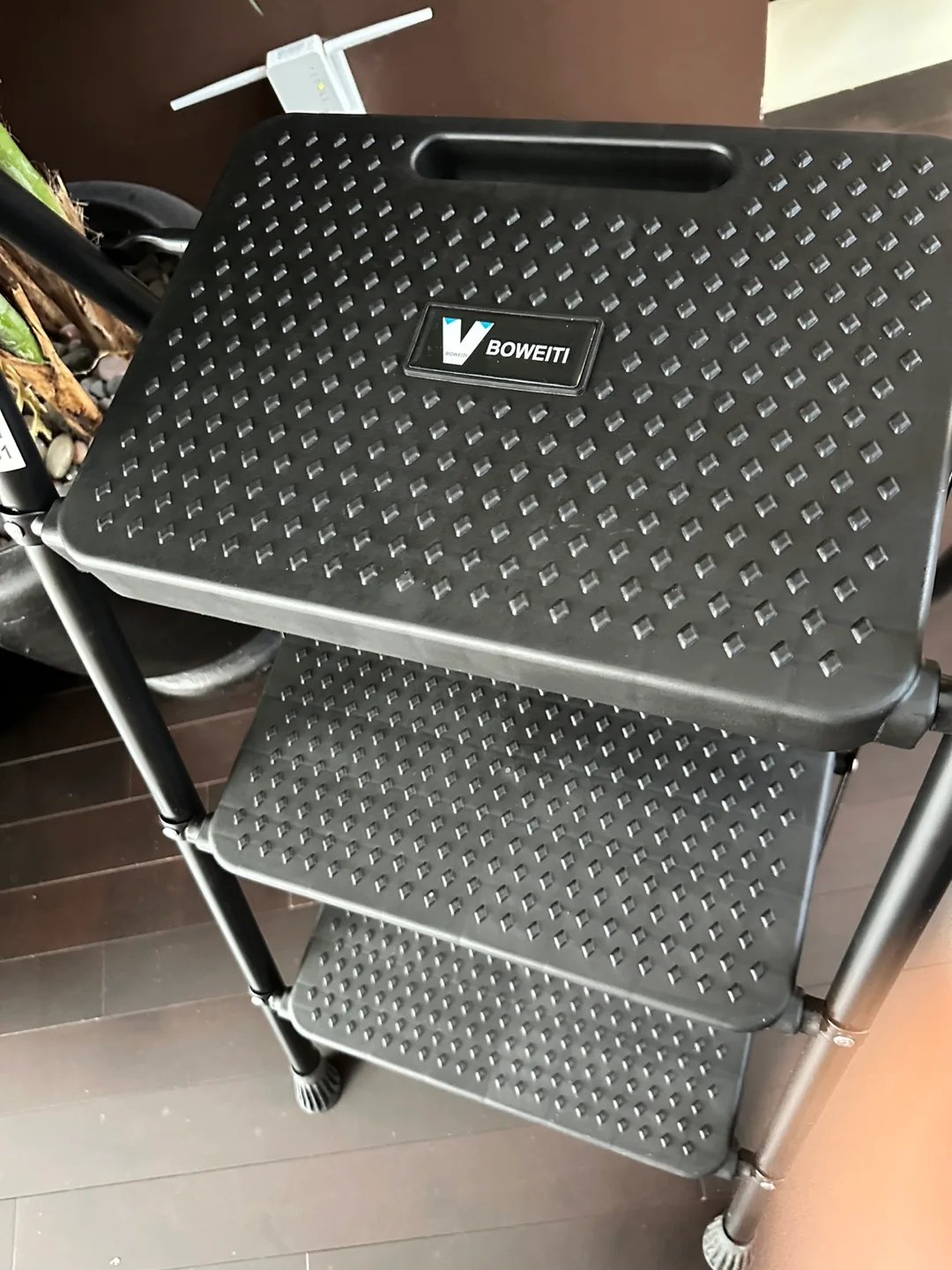 3-Step Folding Step Stool with Handrail image indicator(3)