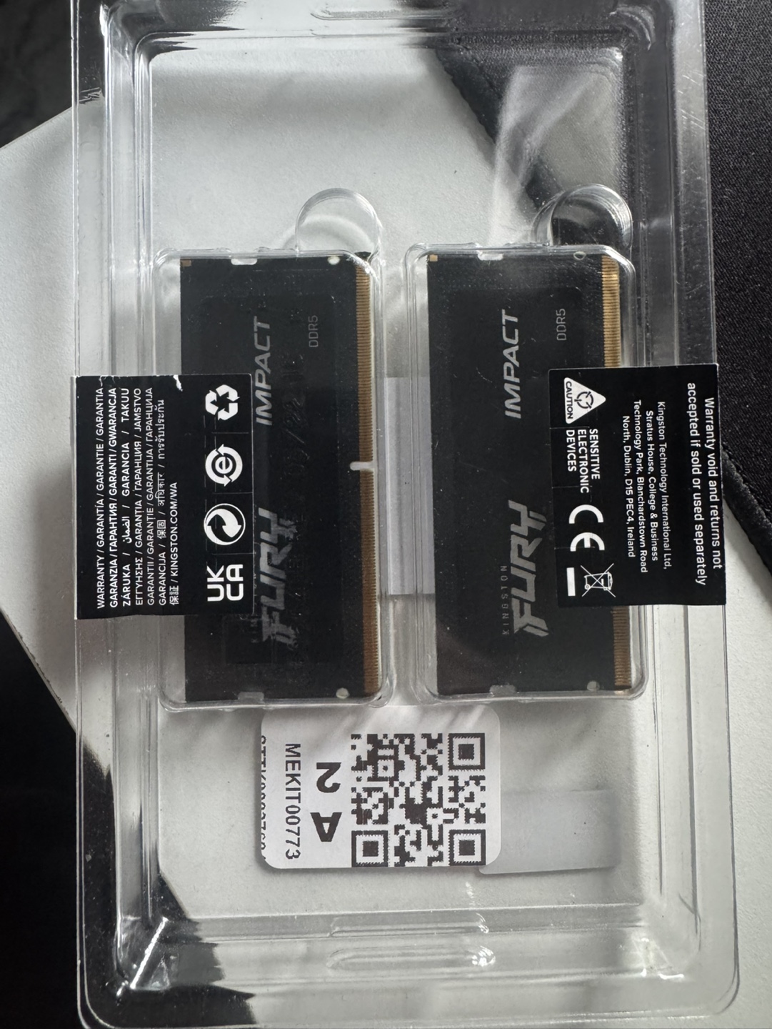 Kingston Fury 32GB DDR5 RAM (2x16GB)(NEW) - photo 2