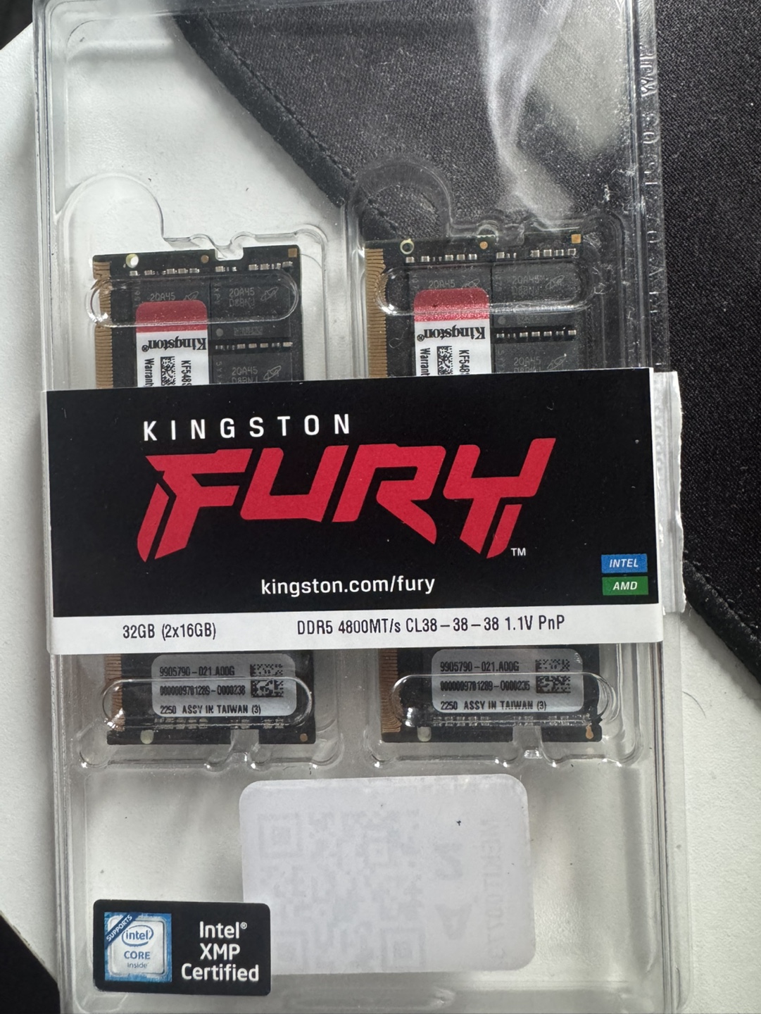 Kingston Fury 32GB DDR5 RAM (2x16GB)(NEW)