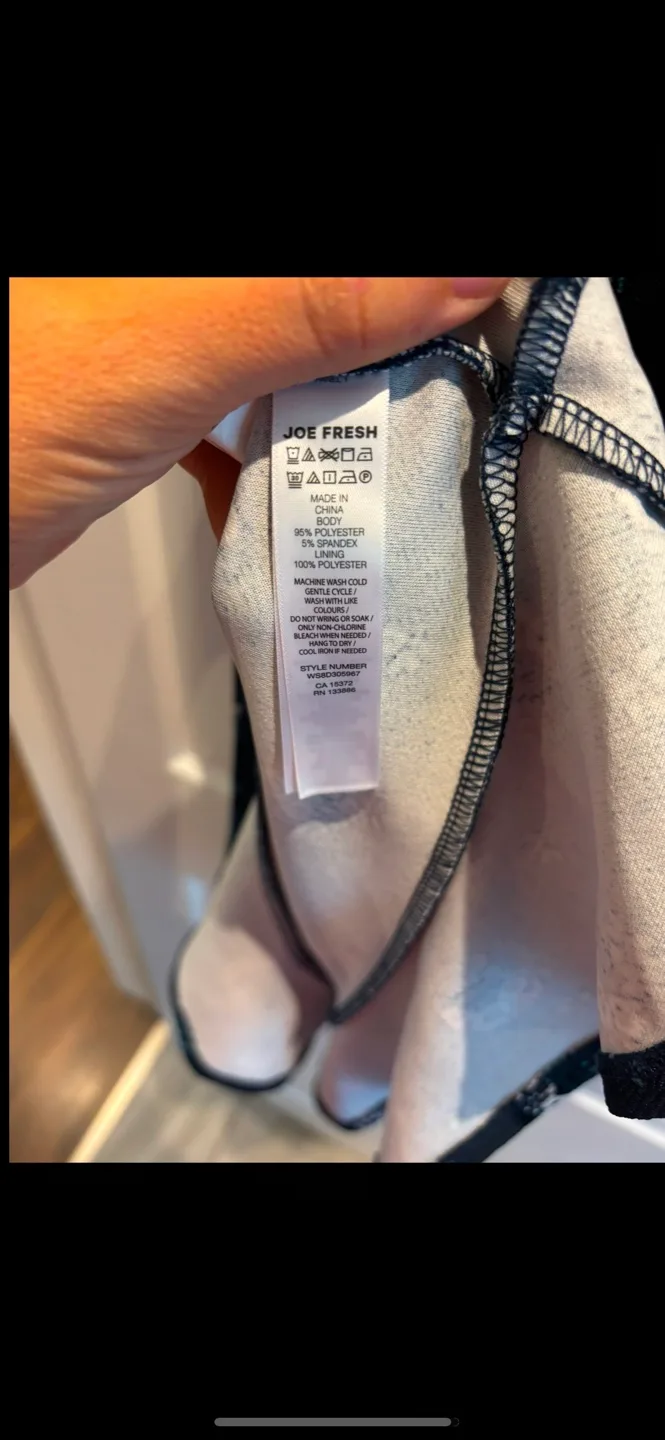 Joe Fresh Women's Floral Print Dress - Size Medium image indicator(4)