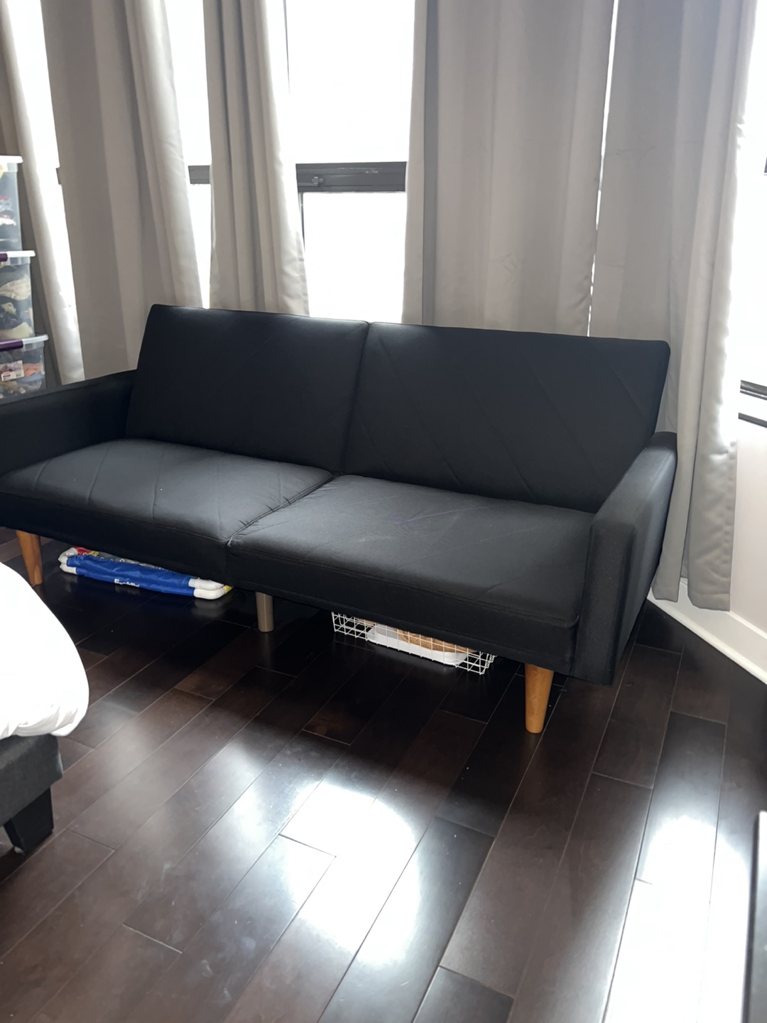 Black Futon Sofa Bed