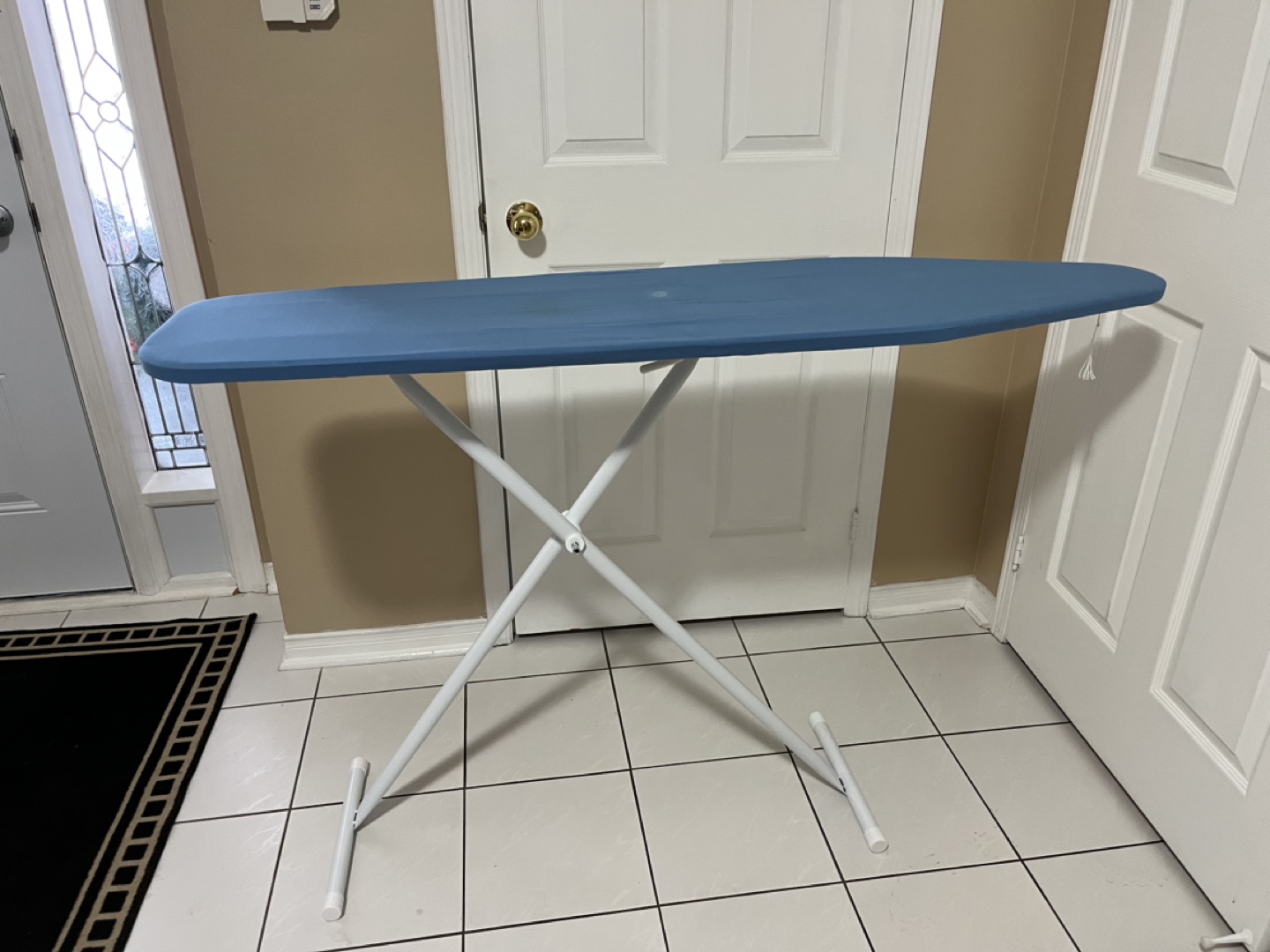Ironing Board with Blue Pad