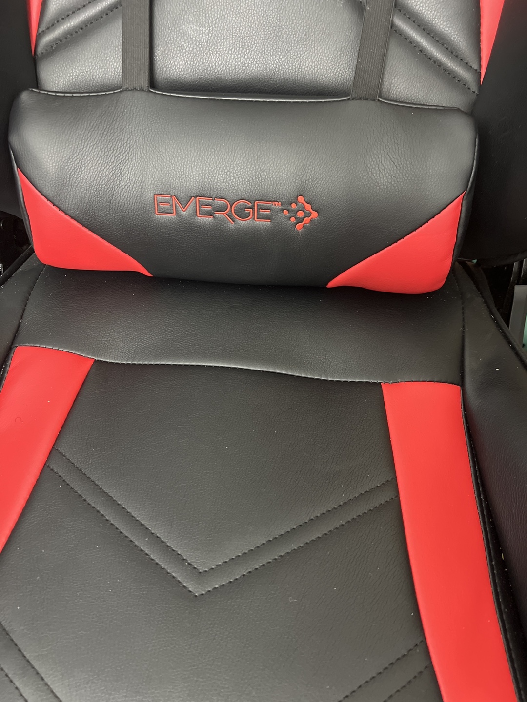 Emerge Gaming Chair - Black and Red - photo 2