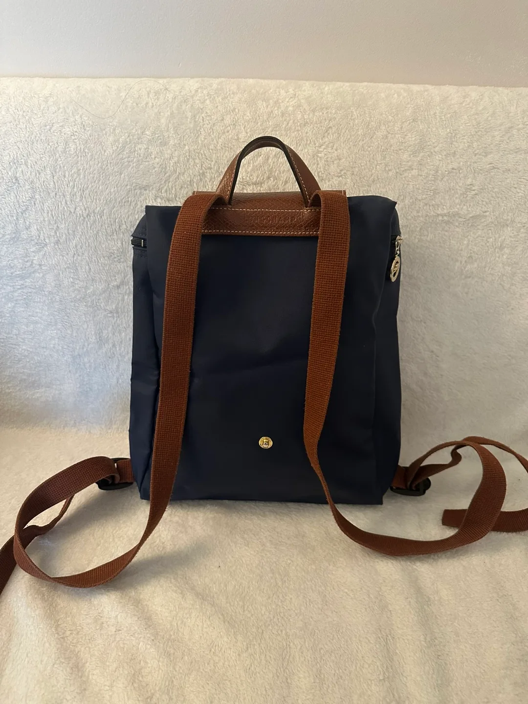 Longchamp Le Pliage Original Backpack - Navy Blue image indicator(2)