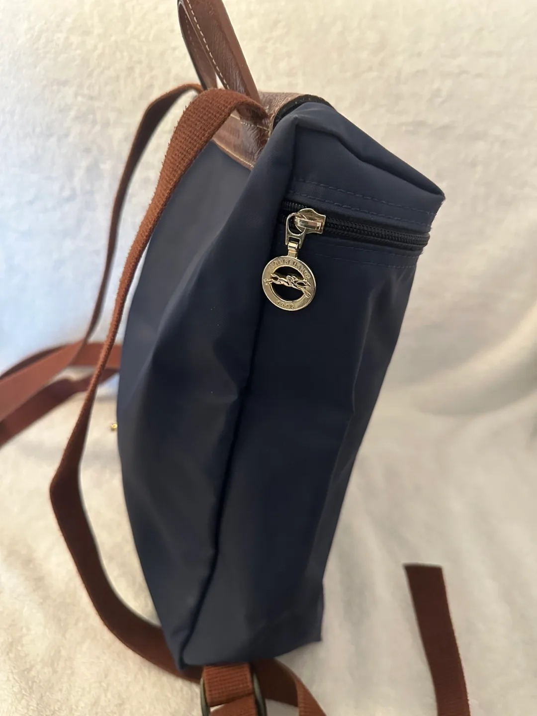 Longchamp Le Pliage Original Backpack - Navy Blue image indicator(3)