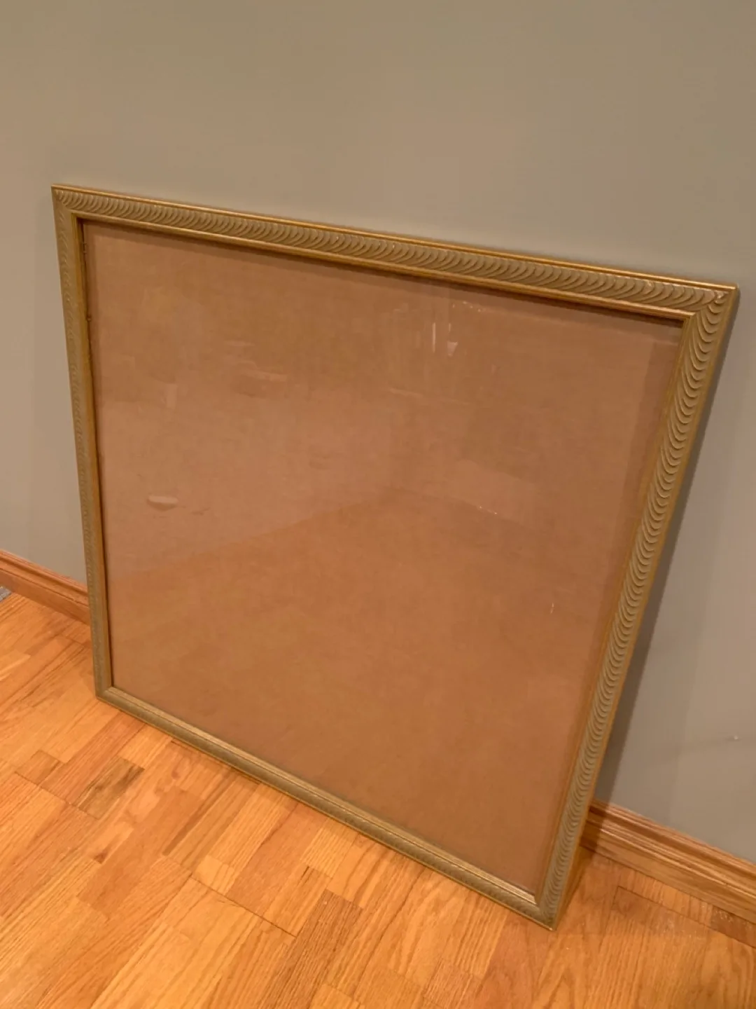 x-Large Gold Picture Frame w/glass 35” x 35” image indicator(3)