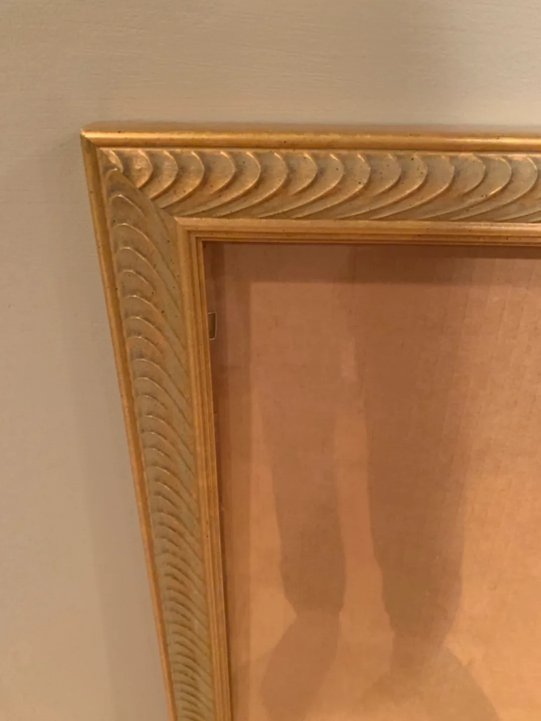 x-Large Gold Picture Frame w/glass 35” x 35” image indicator(2)