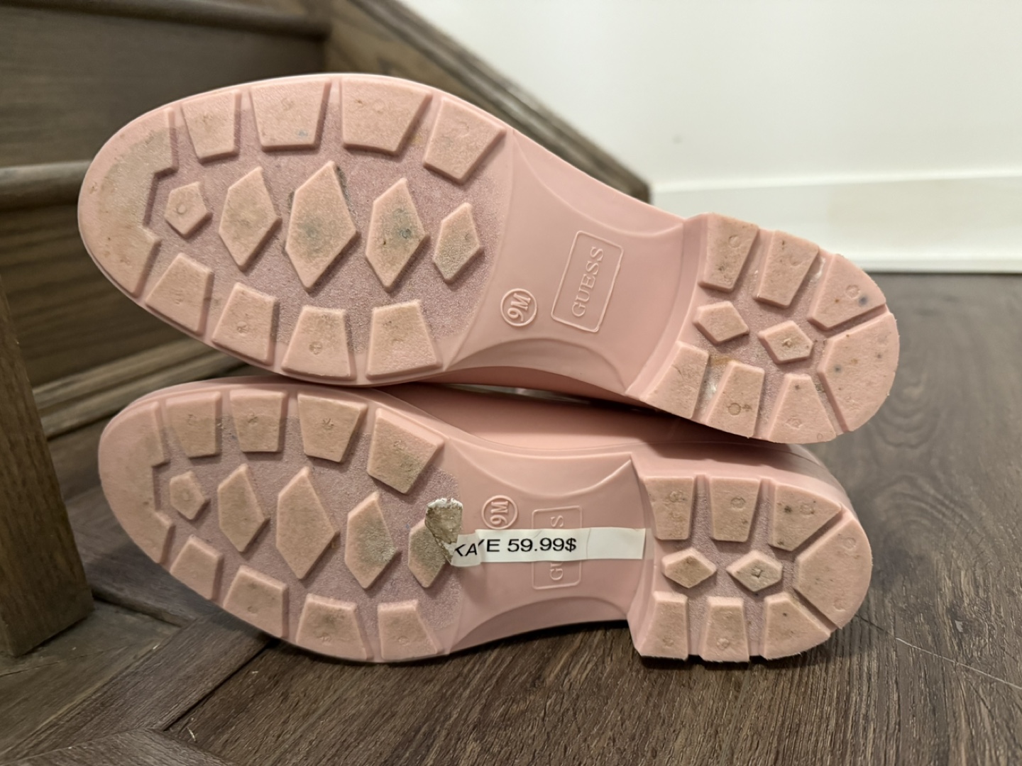 Pink Guess Rain Boots - Size 9 - photo 3