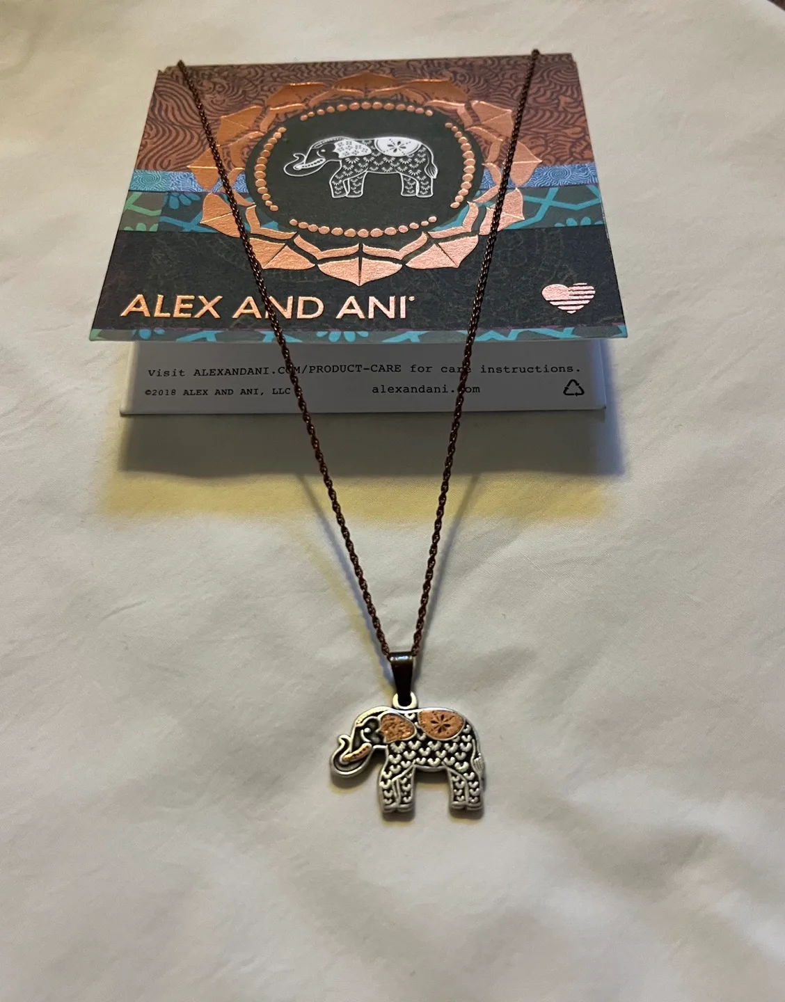 Alex and Ani Elephant Necklace image indicator(2)
