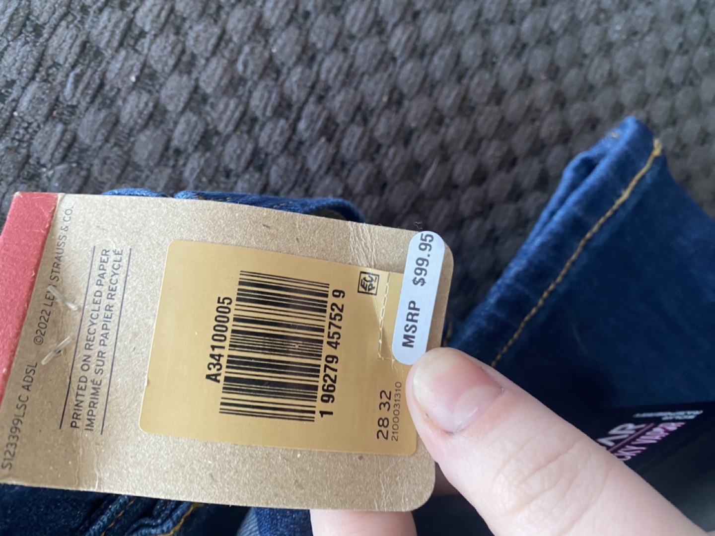 Levi's 726 Flare Jeans - Size 28x32 - photo 3