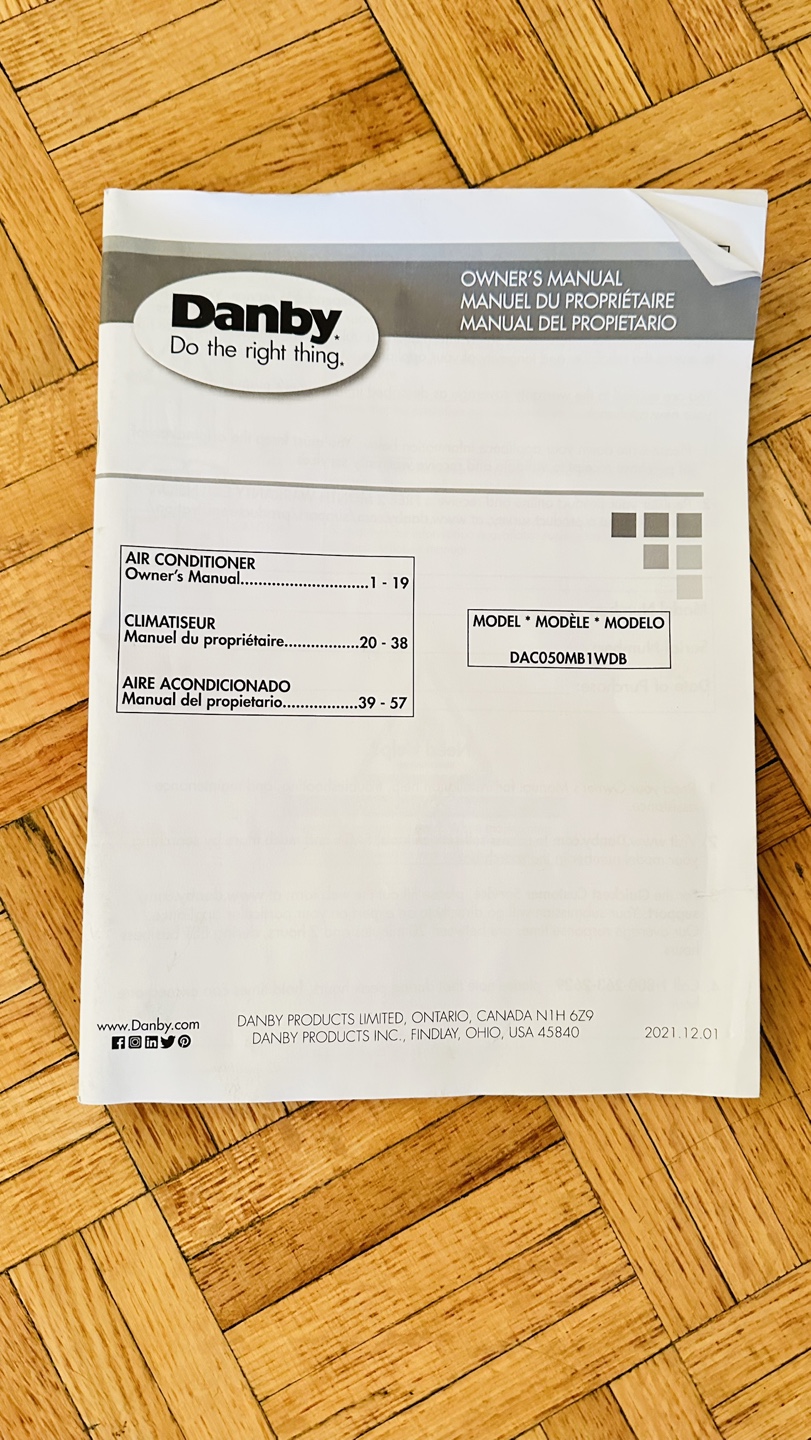 Danby DAC050MB1WDB 5000 BTU Window Air Conditioner - photo 3