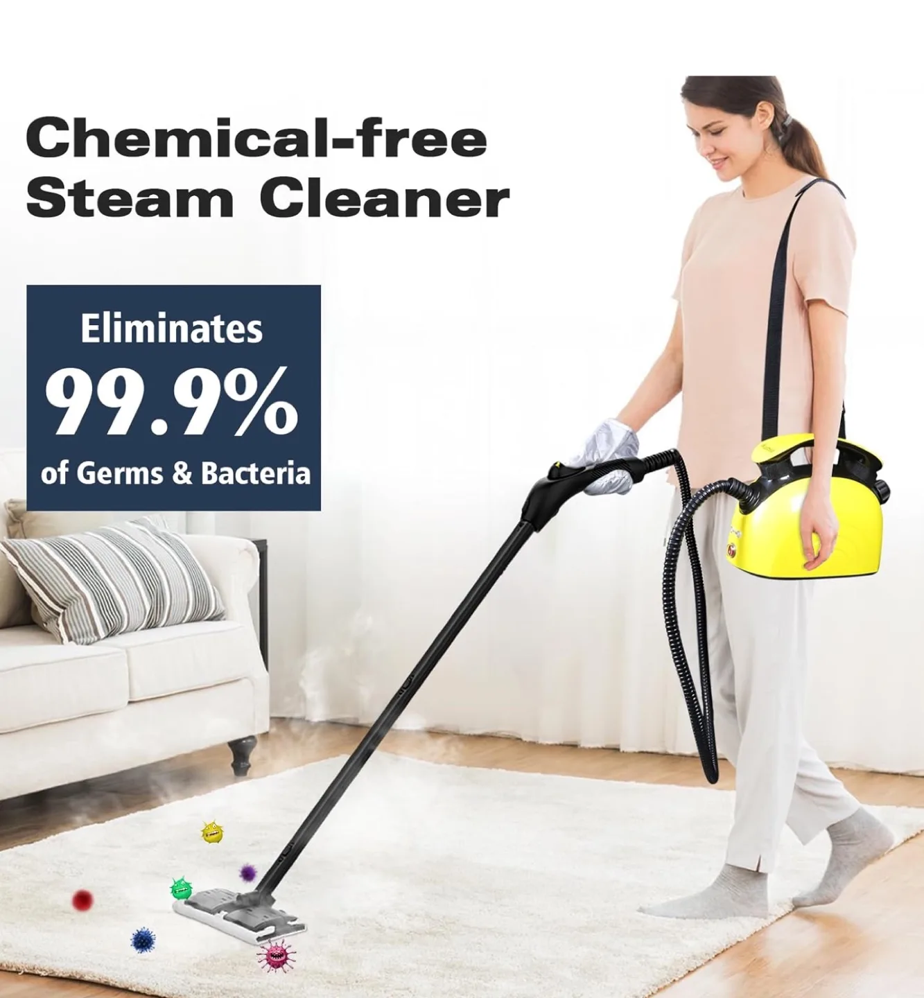 Wahlfood Chemical-Free Steam Cleaner image indicator(2)