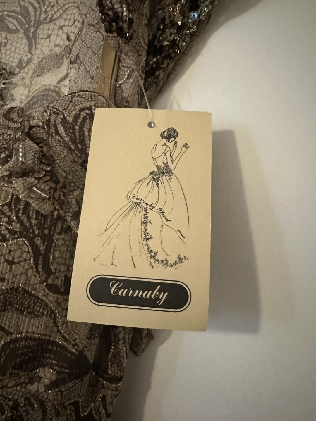 Gorgeous A line gown, brand new! - photo 4